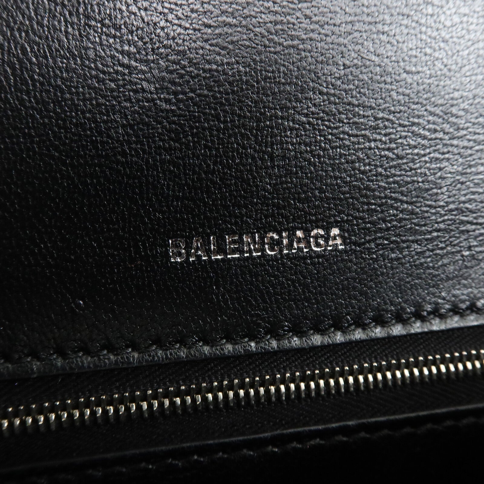 BALENCIAGA 牛皮皮革Hourglass Small Top Handle手挽肩背兩用袋