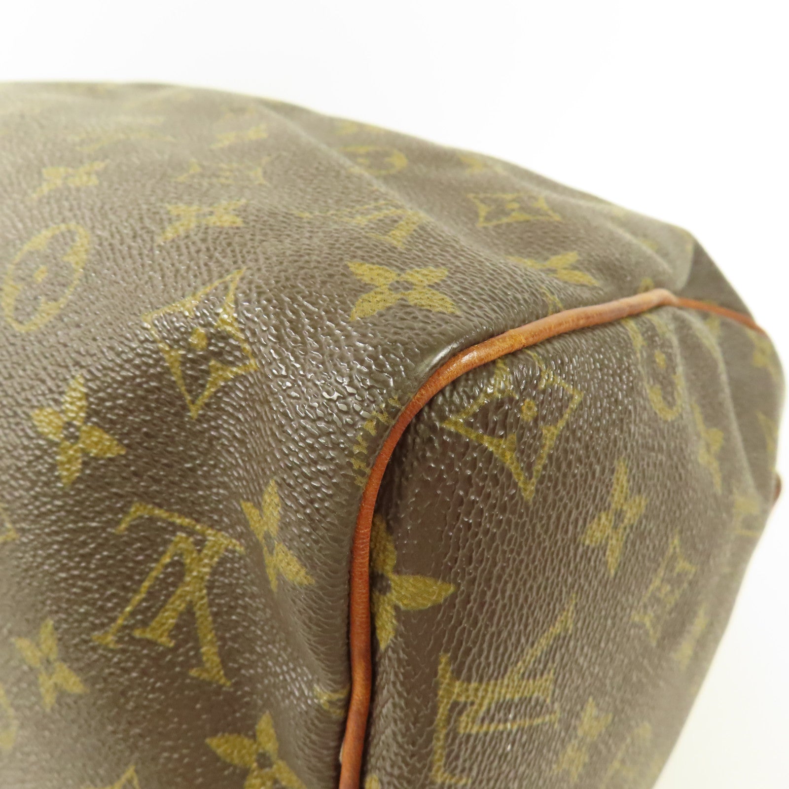 LOUIS VUITTON LV GHW Speedy 30 Handbag Boston Bag M41526 Monogram Brown