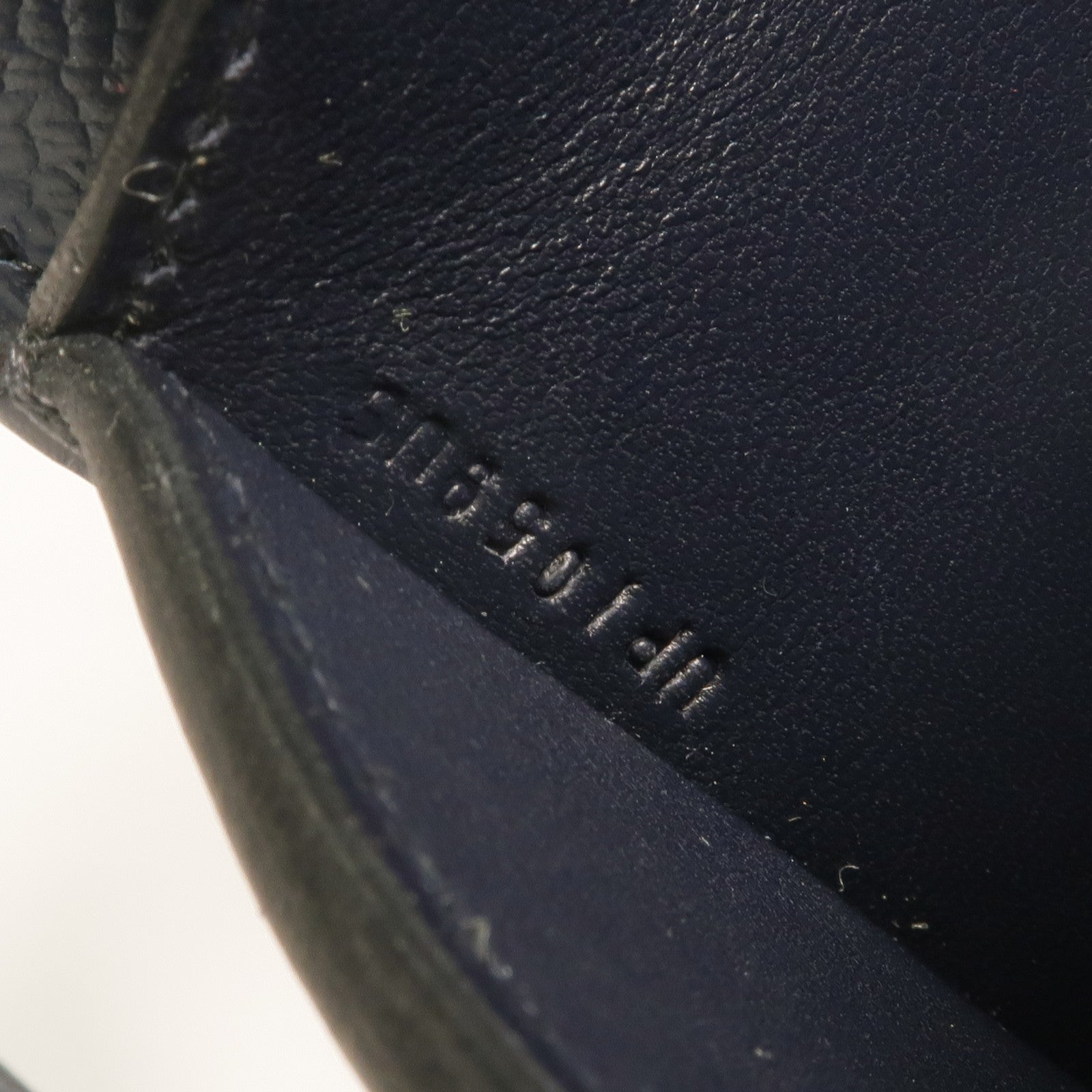 HERMES Epsom皮革Della Cavalleria金扣肩背袋Bleu Indigo