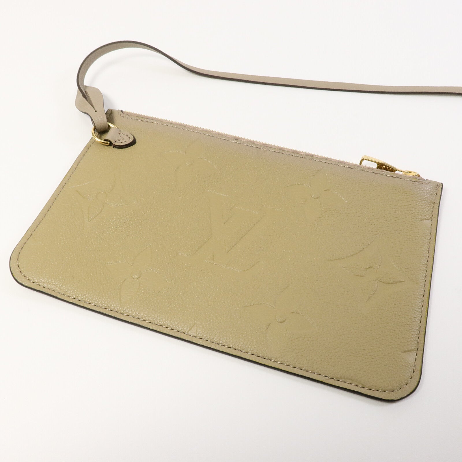 LOUIS VUITTON Monogram Empreinte Neverfull MM肩背袋
