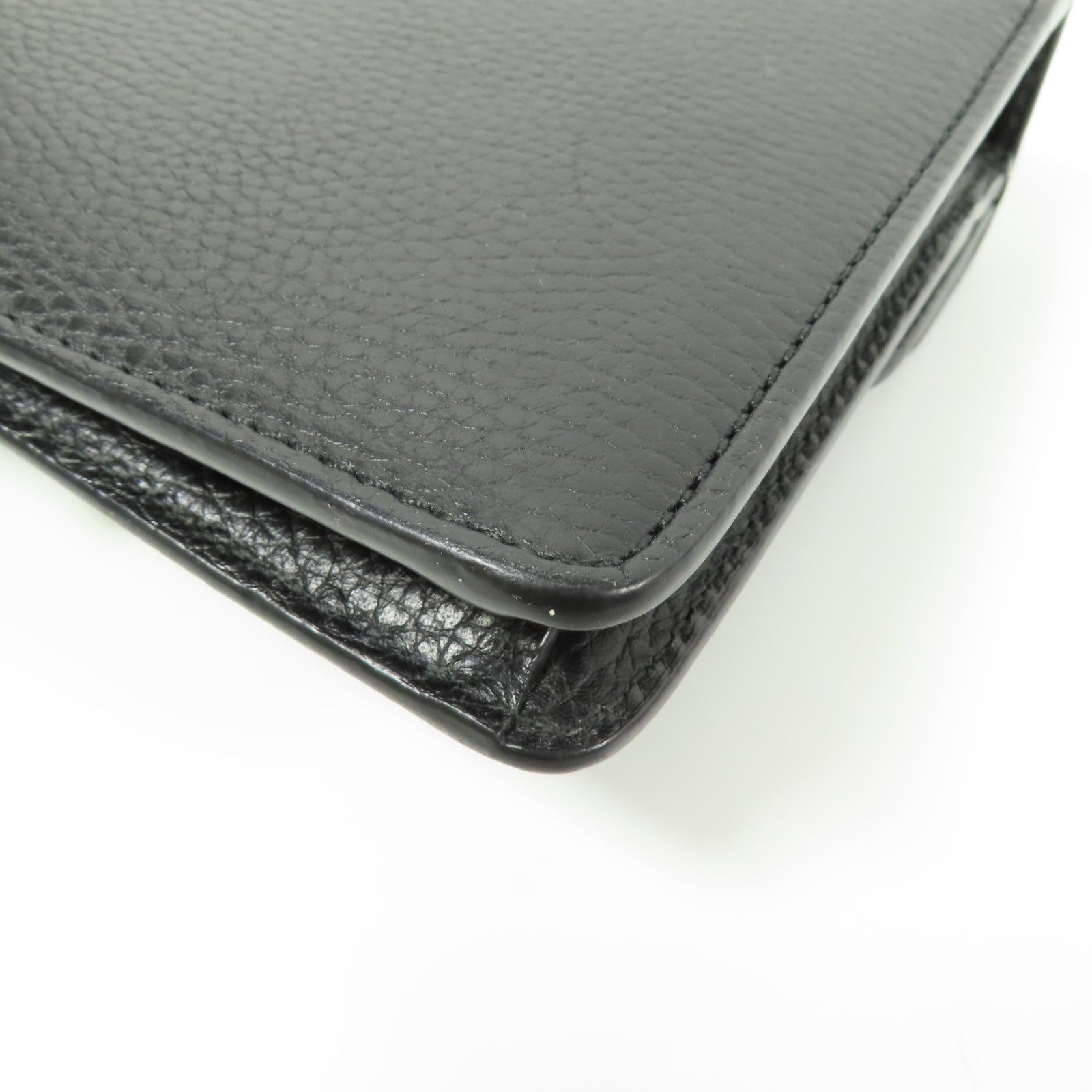 GUCCI GG SHW Dionysus Chain Shoulder Bag Calfskin Leather Black