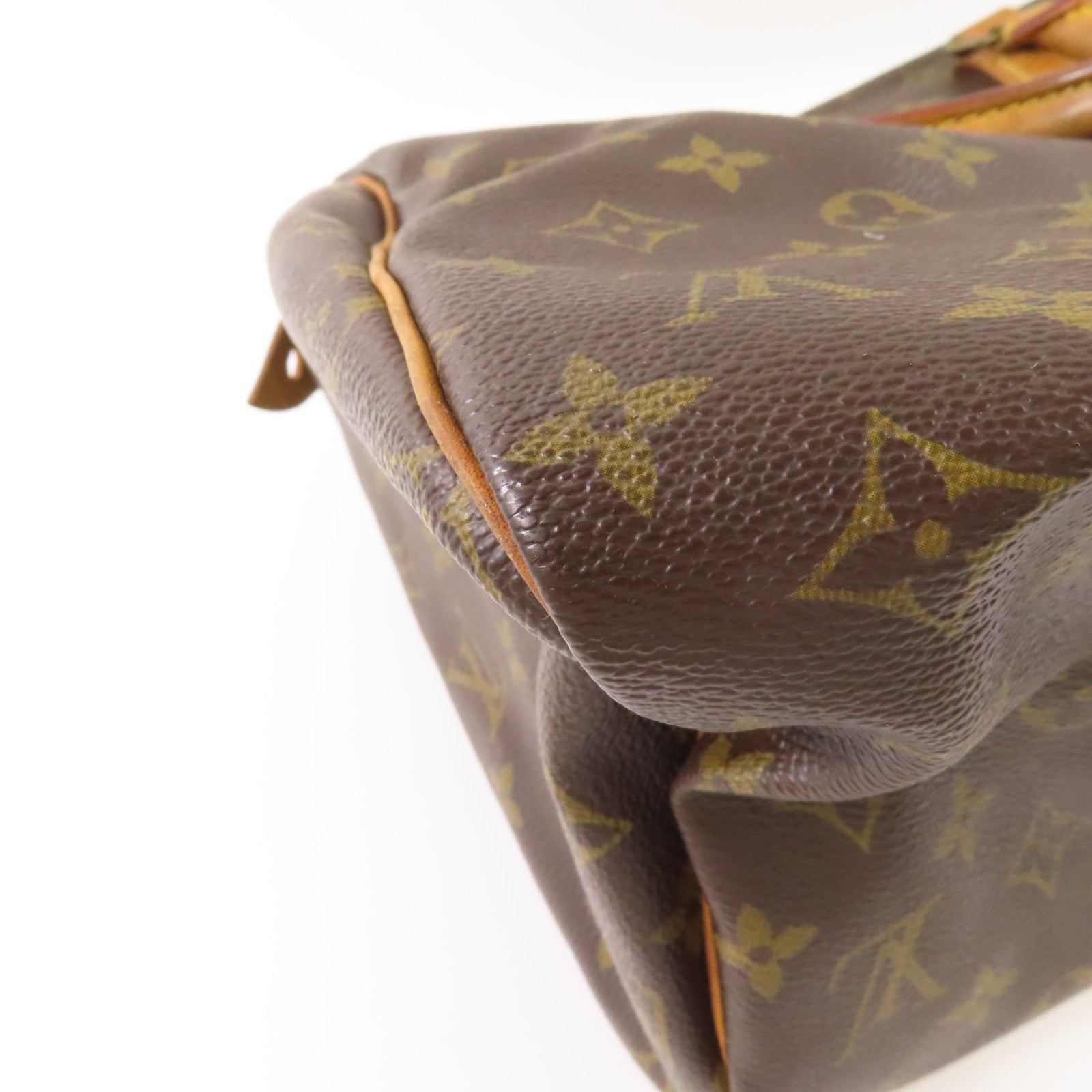 LOUIS VUITTON LV GHW Speedy 30 Handbag Boston Bag M41526 Monogram Brown