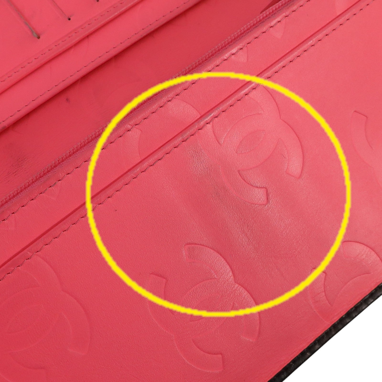CHANEL 牛皮皮革Cambon Wallet長錢包