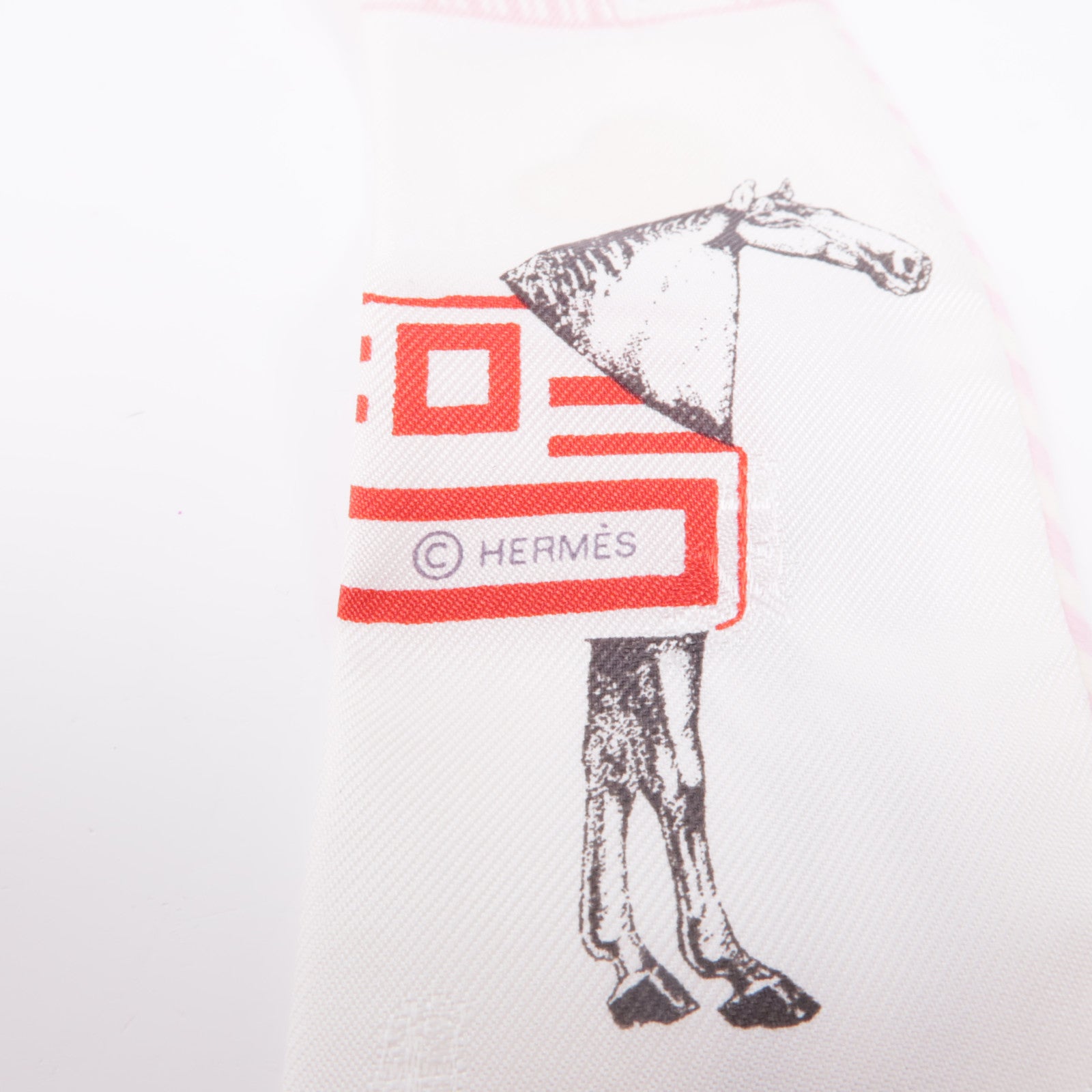 HERMES 絲質Twilly絲巾