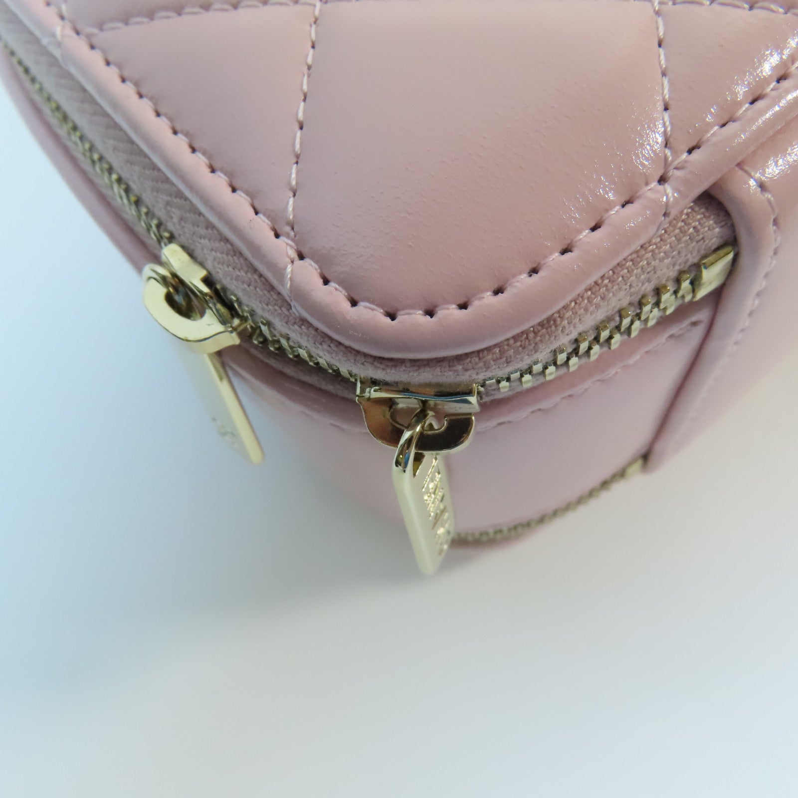 CHANEL 皮革2 Way Shoulder金扣手挽肩背兩用袋