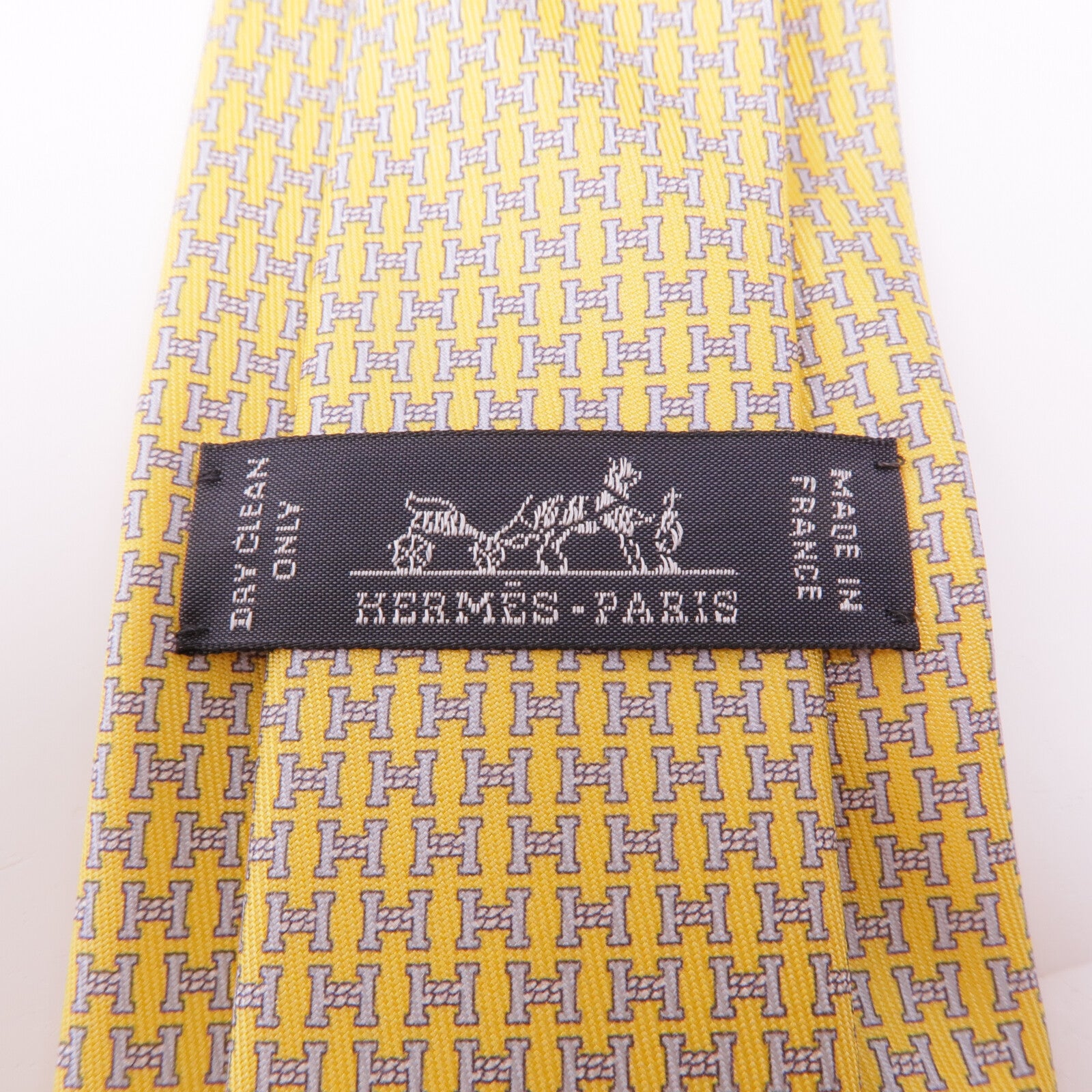 HERMES 絲質Tie領帶