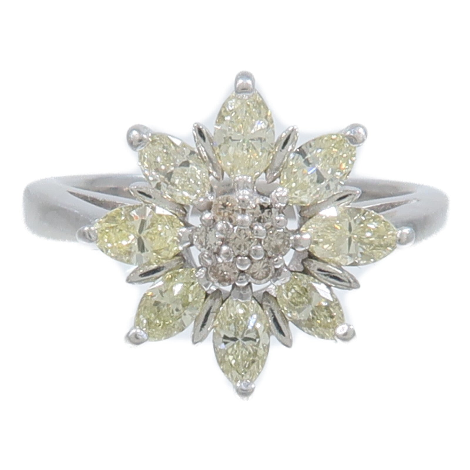 JEWELRY 18K白金Diamond Ring鑽石戒指