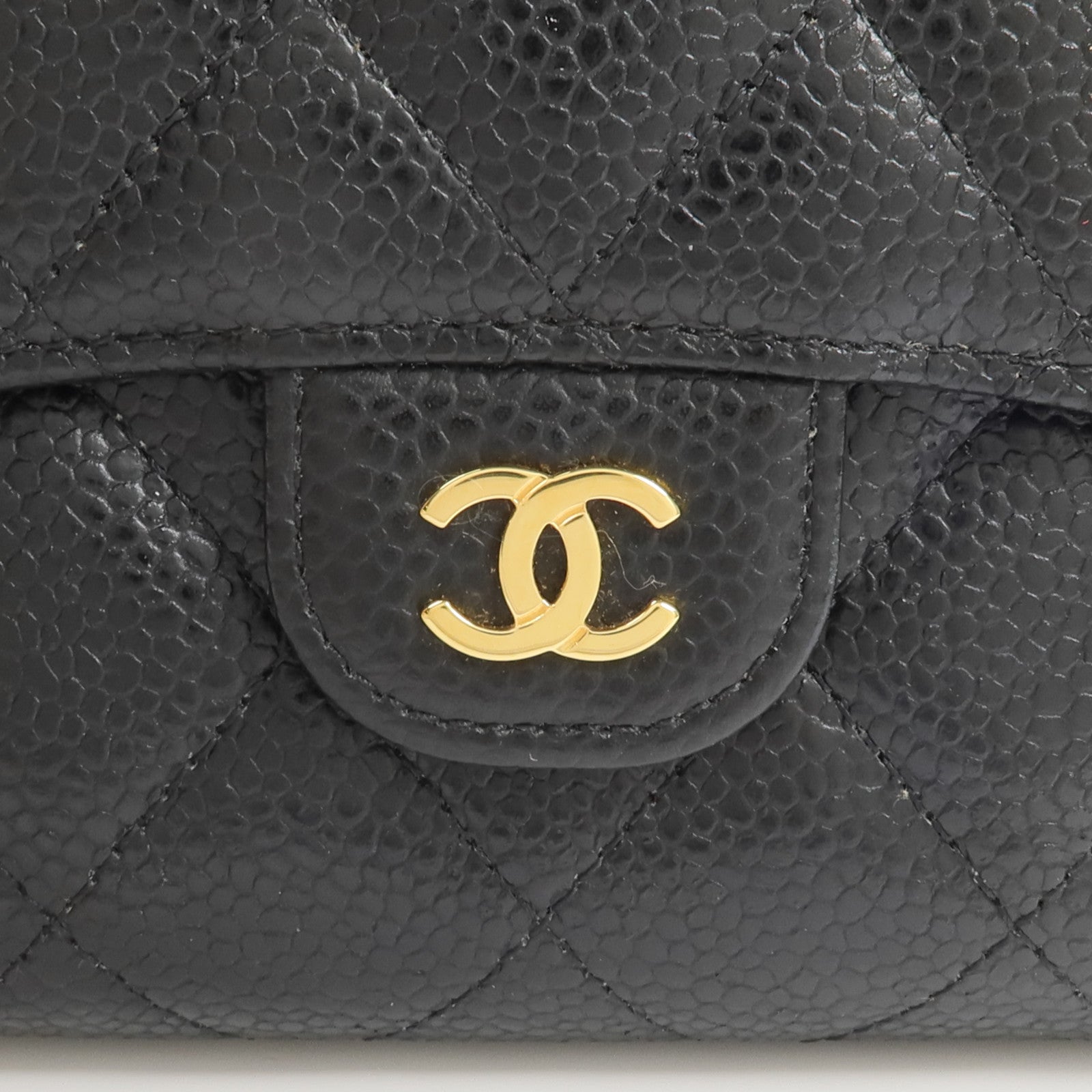 CHANEL 牛皮皮革Classic Small Flap Wallet錢包
