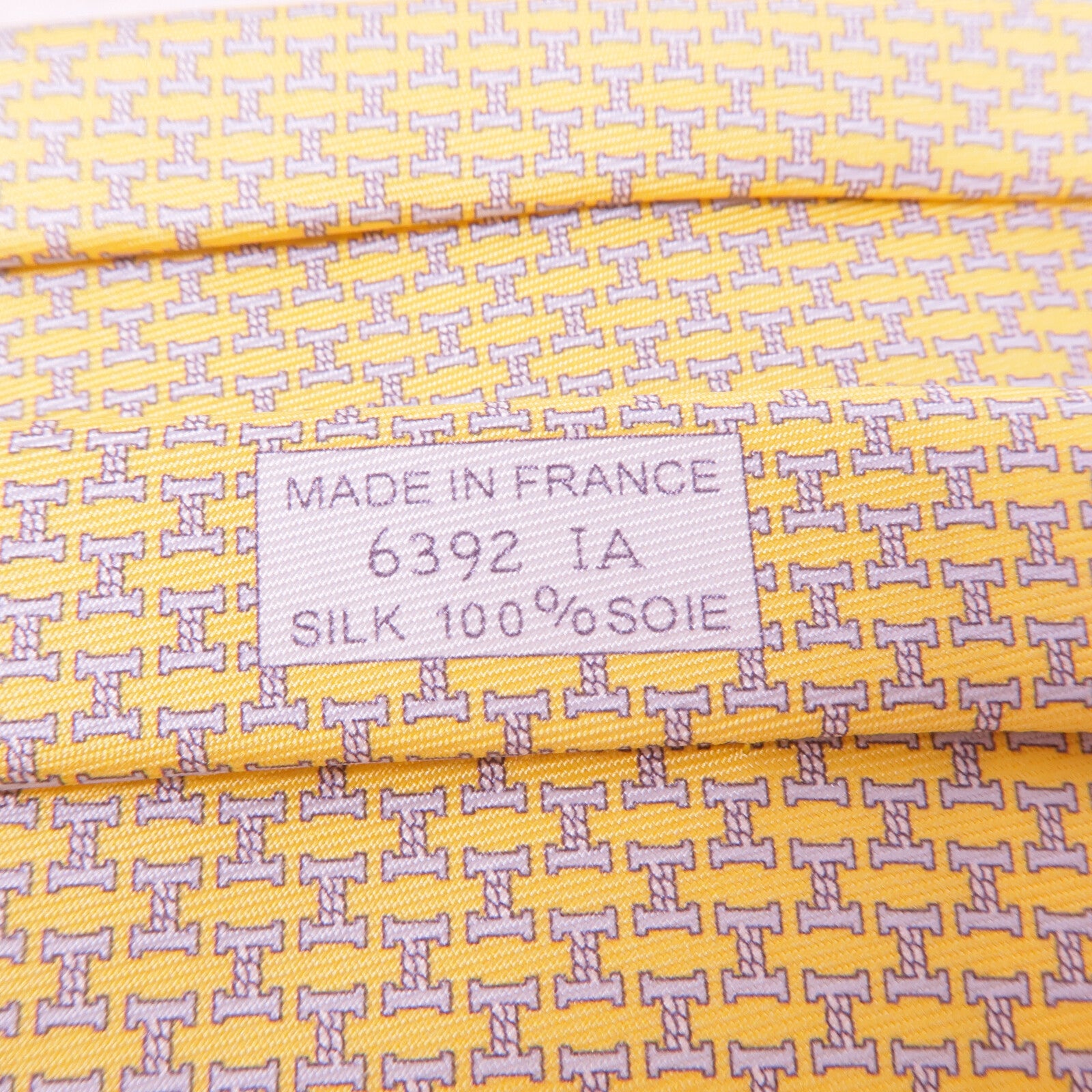 HERMES 絲質Tie領帶