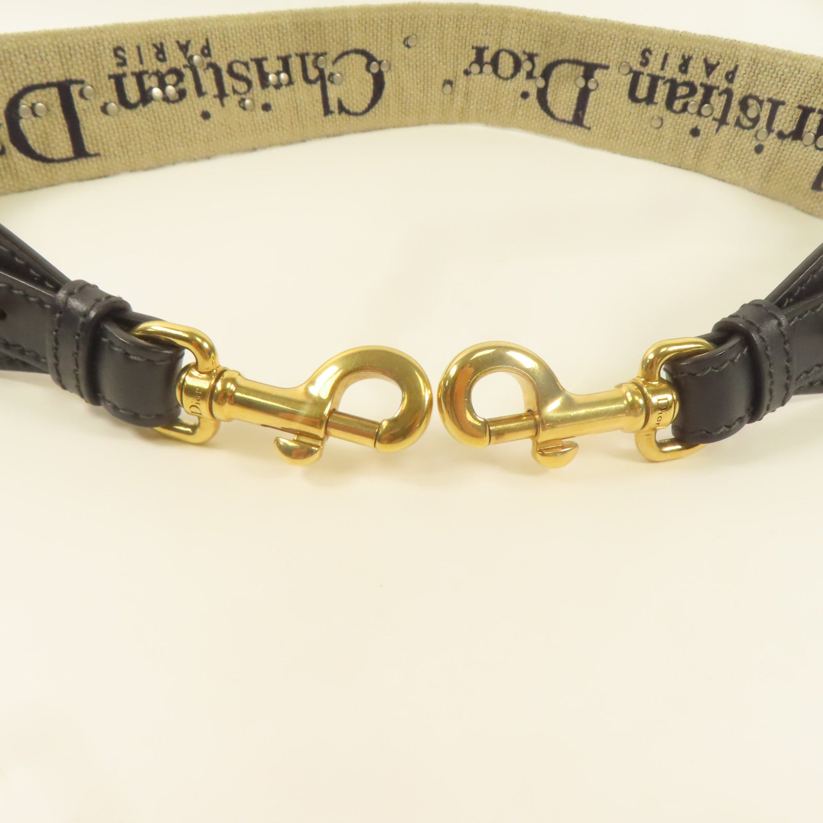 Dior 帆布/金屬Shoulder Strap金扣肩背帶
