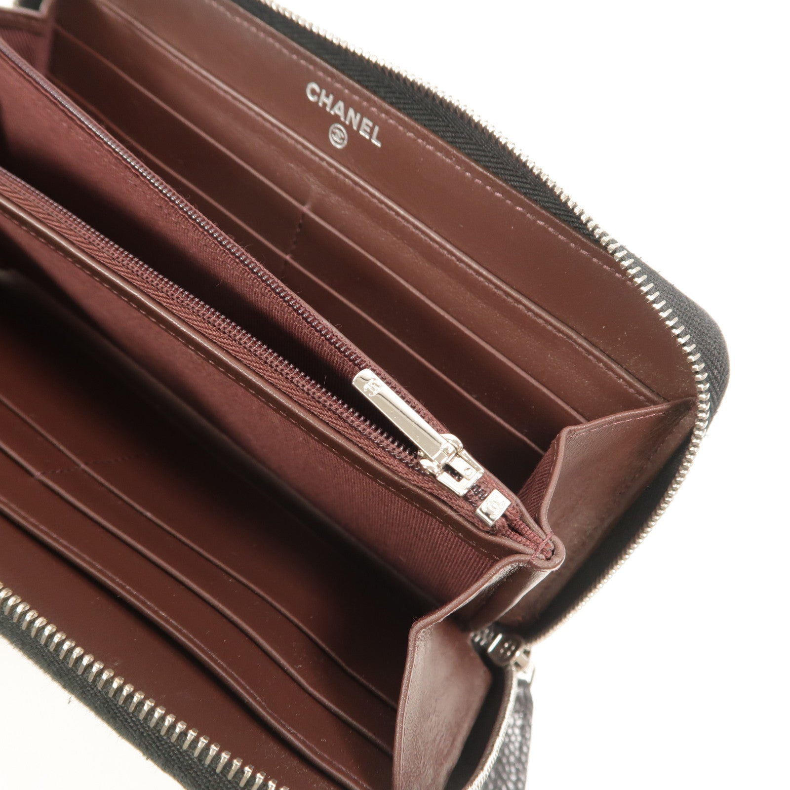 CHANEL 牛皮皮革Classic Zipped Long Wallet長錢包