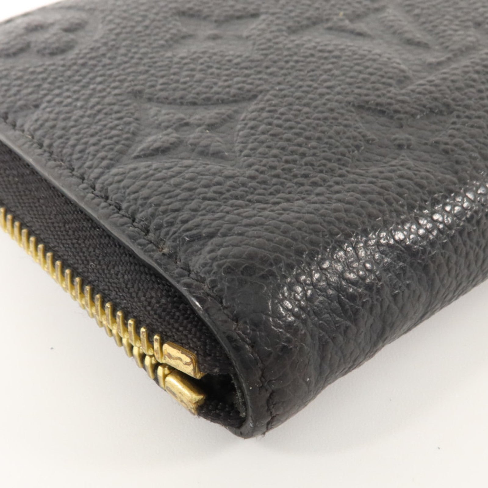 LOUIS VUITTON Monogram Empreinte Portefeuille Wallet Long Wallet金扣拉鏈長錢包