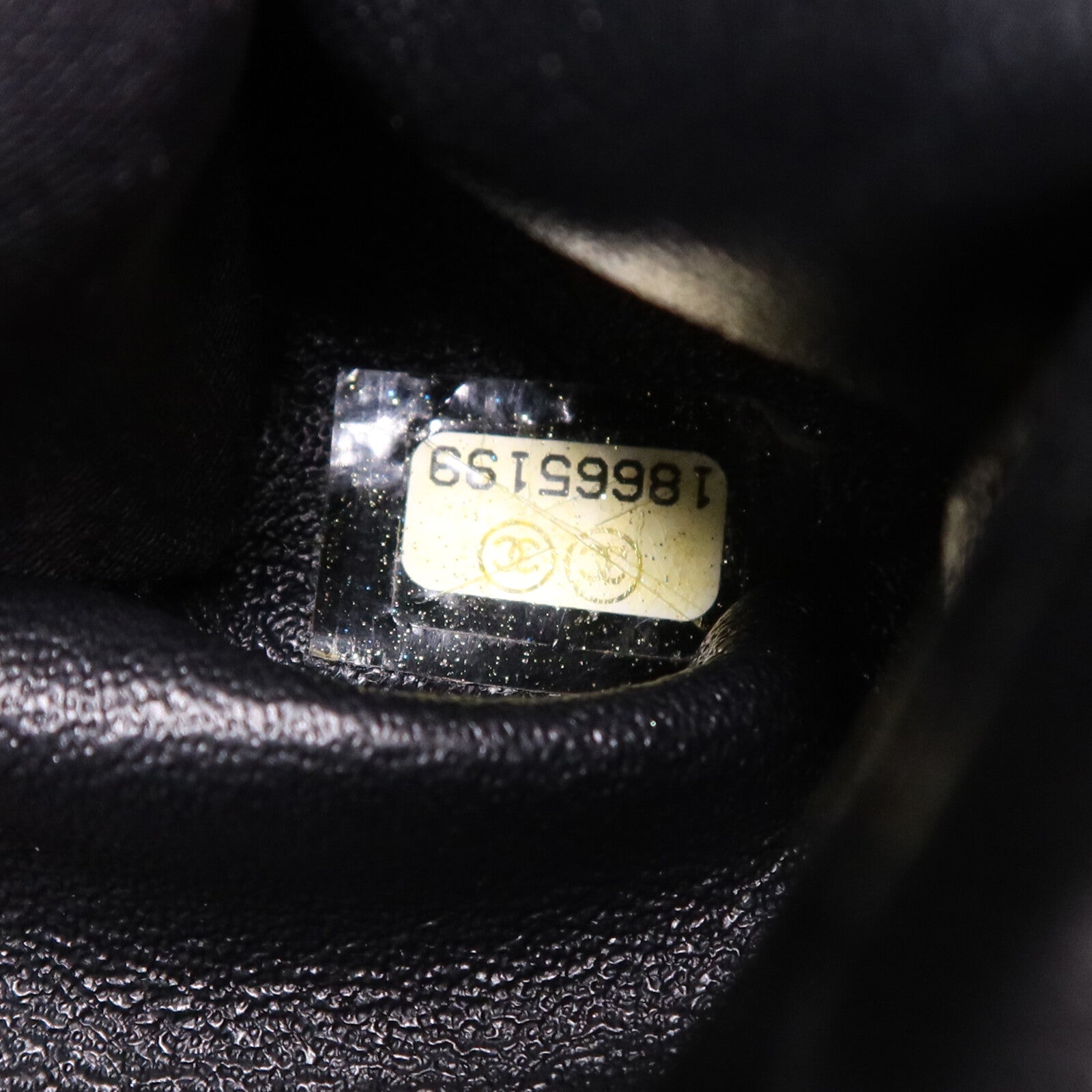 CHANEL 羊皮皮革Chain Shoulder銀扣鏈帶肩背袋