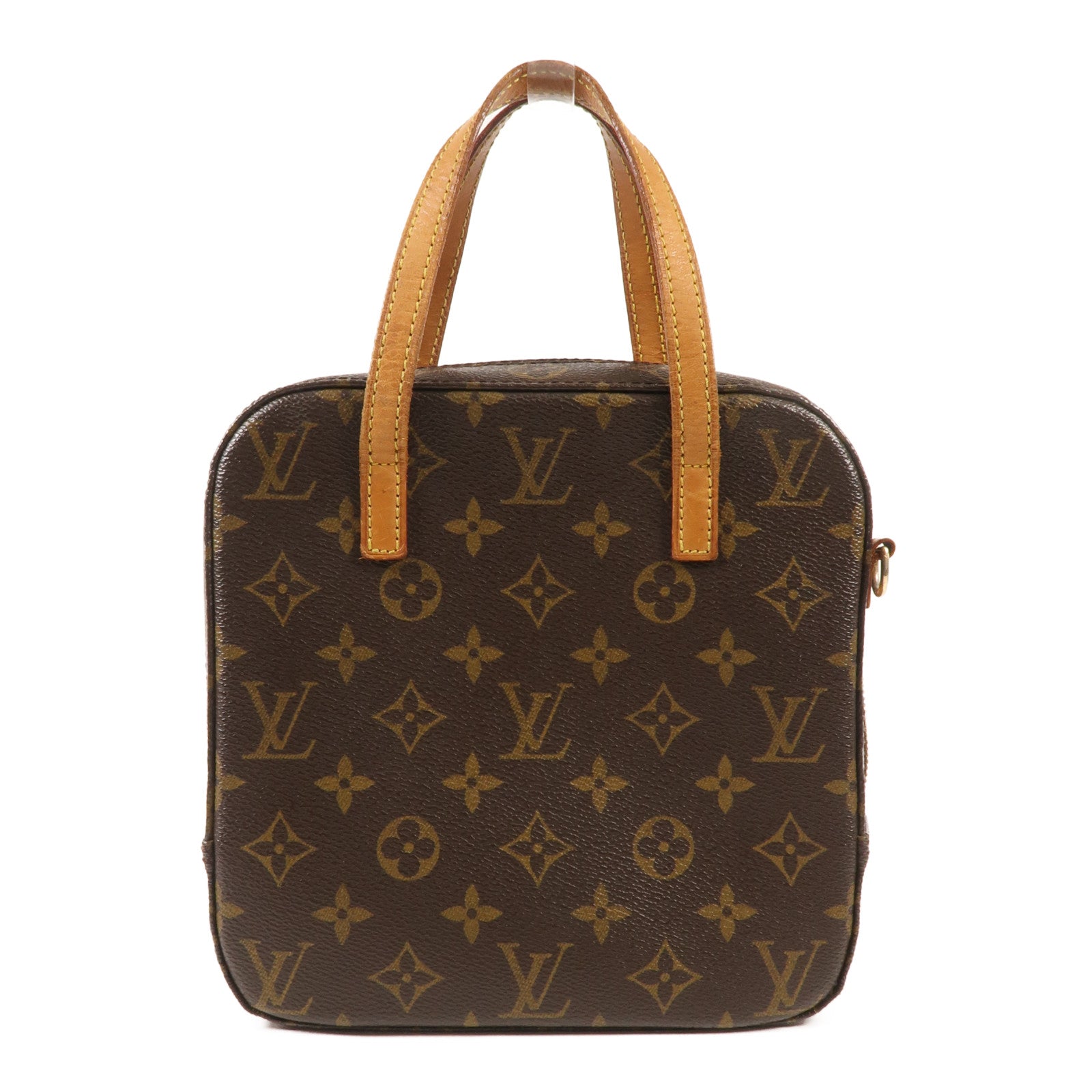 LOUIS VUITTON Monogram Spontini金扣手挽肩背兩用袋