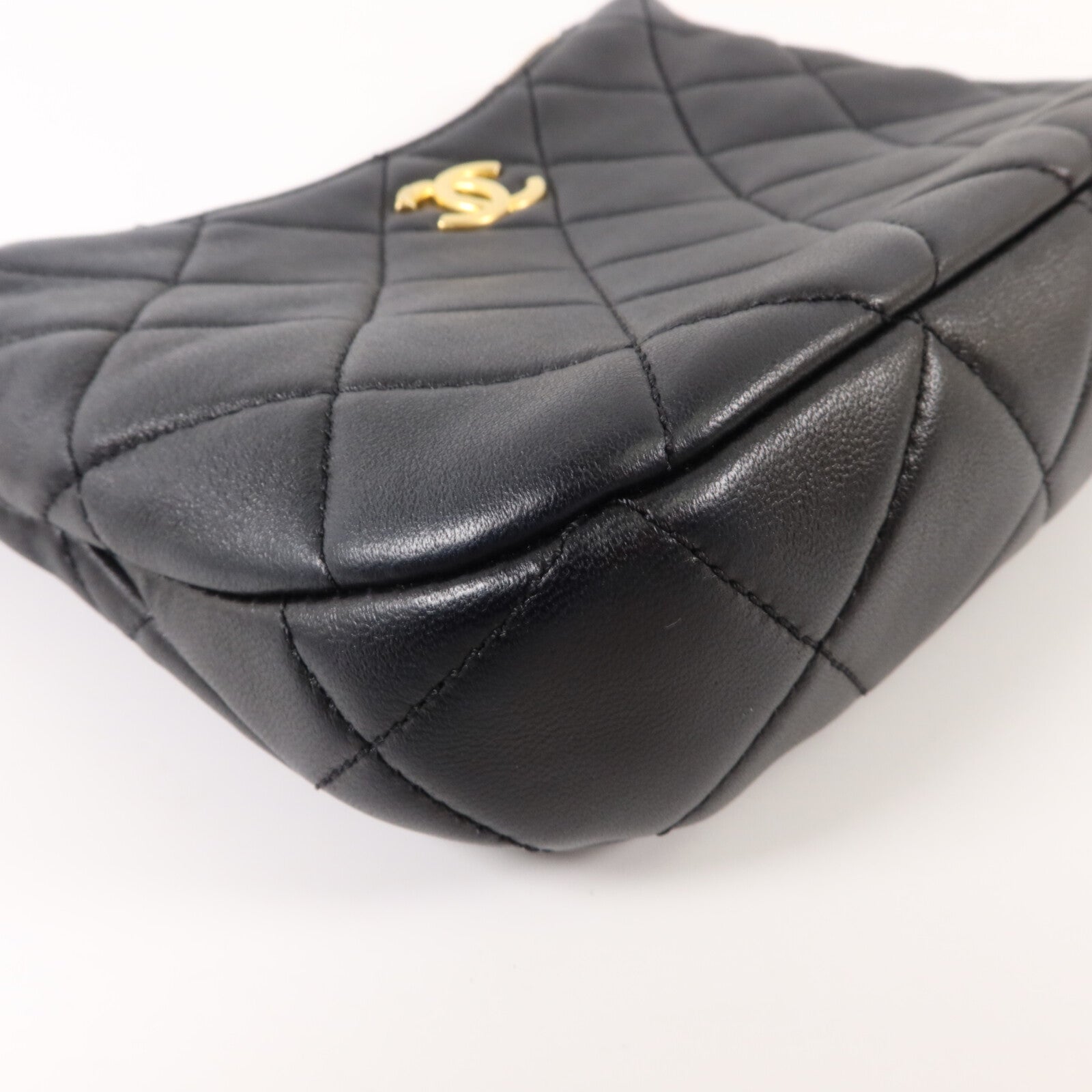 CHANEL 羊皮皮革Chain Shoulder鏈帶肩背袋