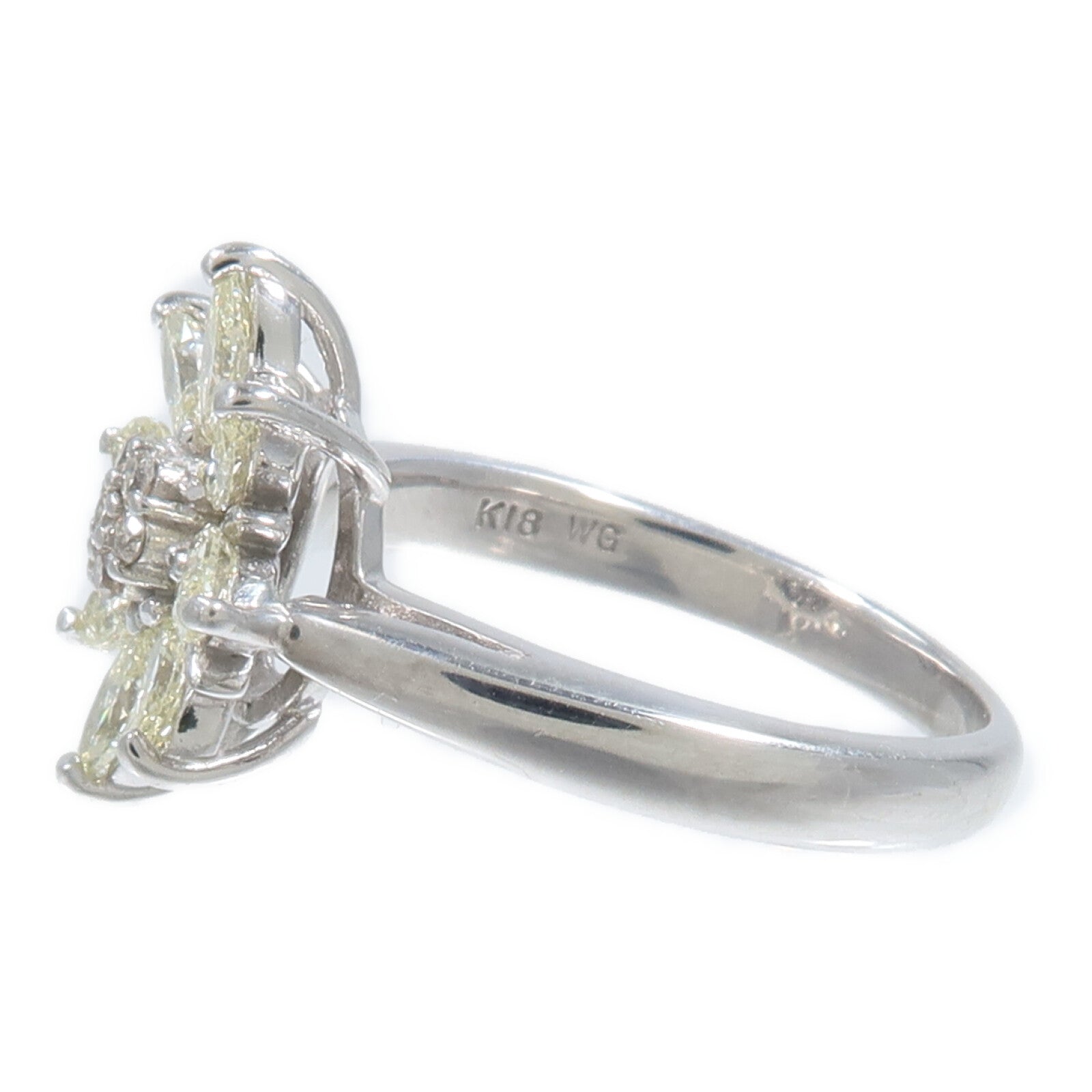 JEWELRY 18K白金Diamond Ring鑽石戒指