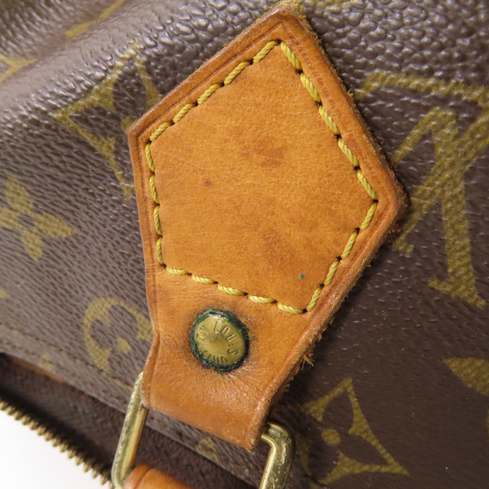 LOUIS VUITTON LV GHW Speedy 30 Handbag Boston Bag M41526 Monogram Brown