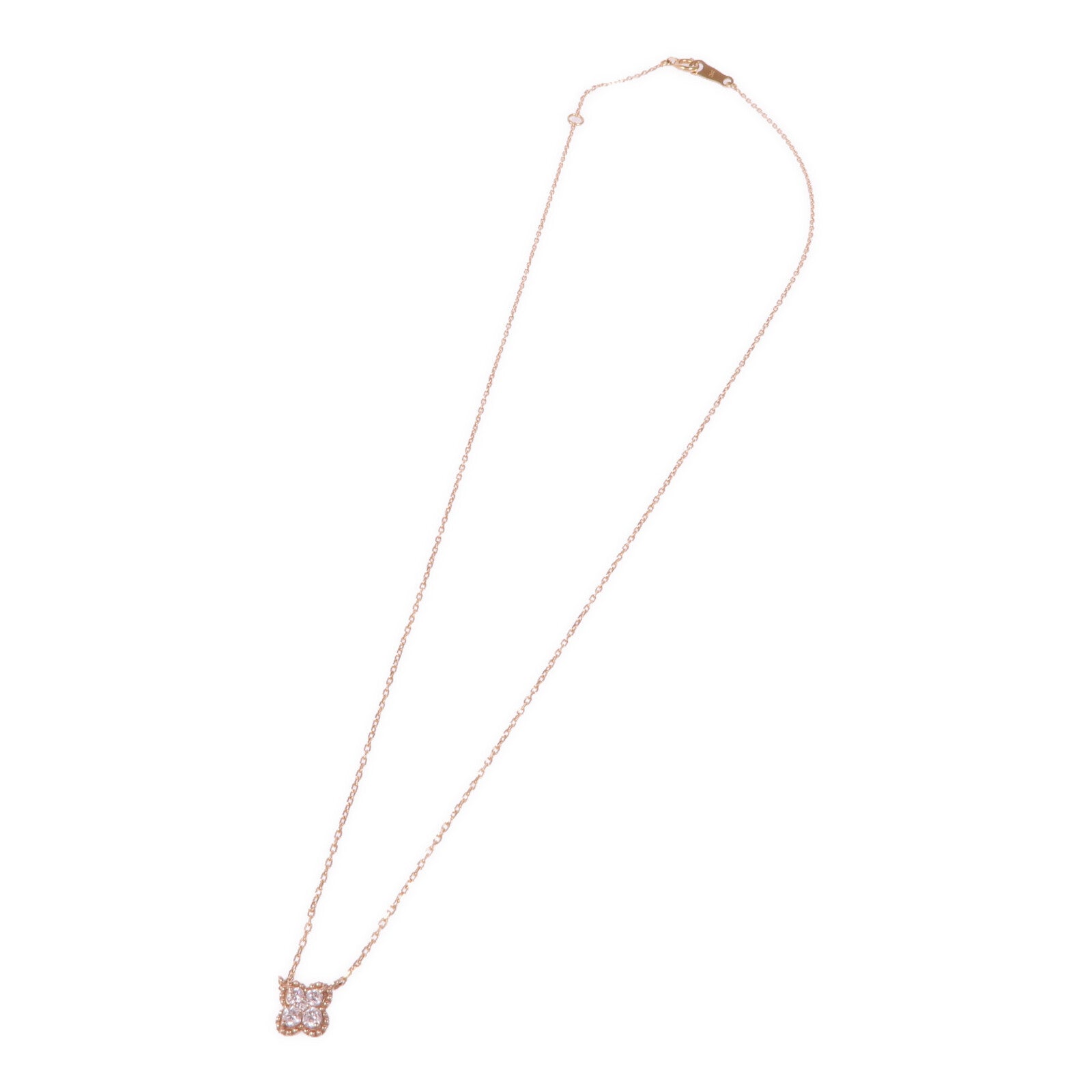 JEWELRY 18K玫瑰金Diamond Necklace鑽石項鍊