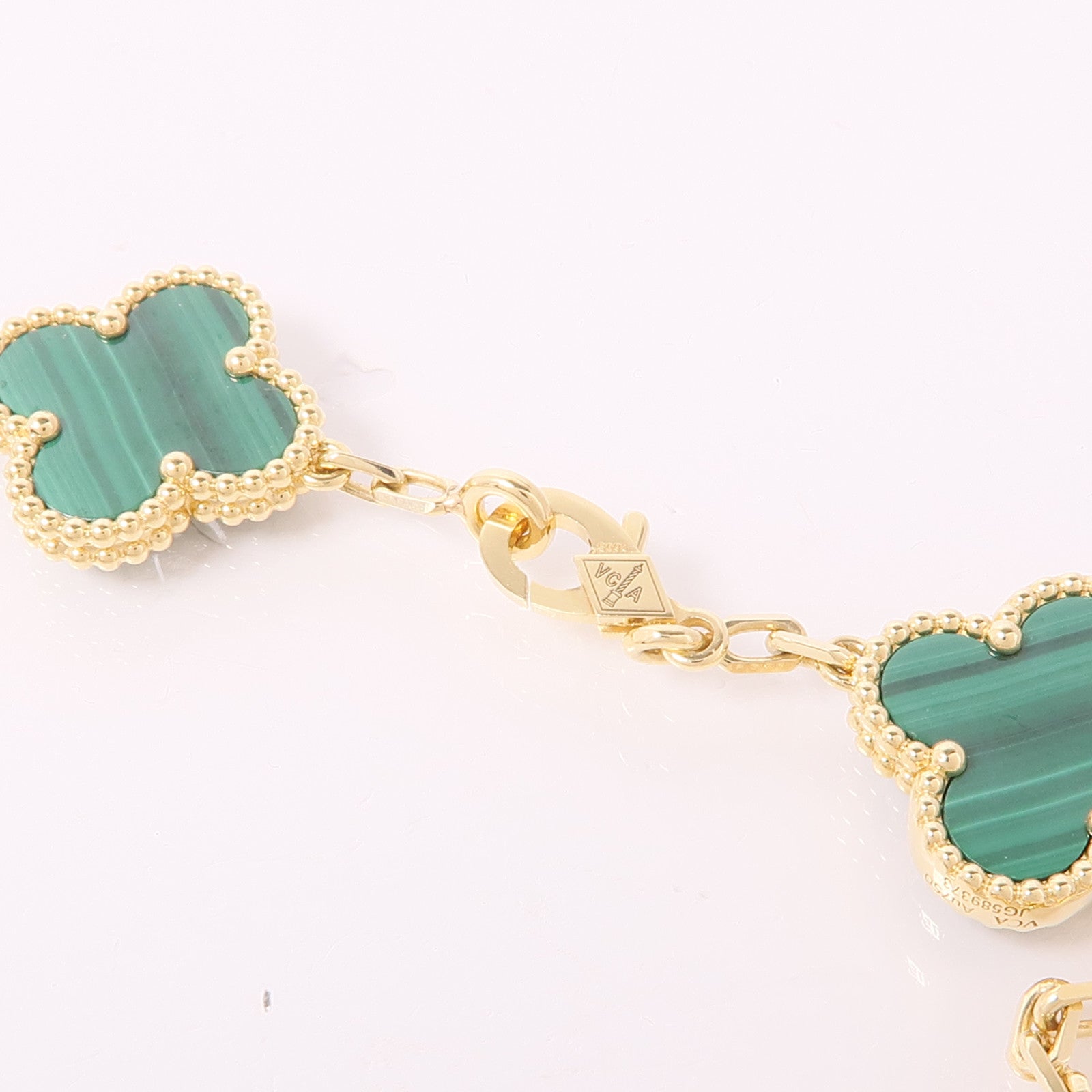 Van Cleef & Arpels 【激減優惠】18K黃金Vintage Alhambra Bracelet鑽石手鏈