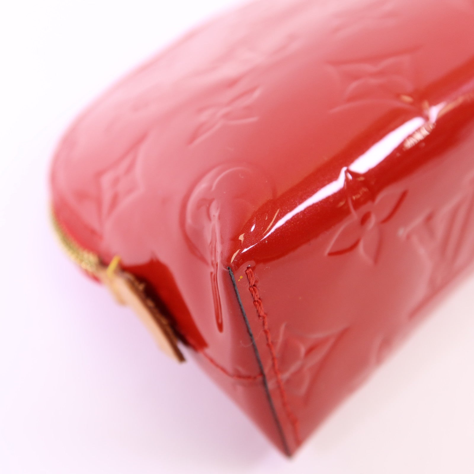 LOUIS VUITTON Monogram Vernis Pochette Cosmetic Pouch金扣手拿包