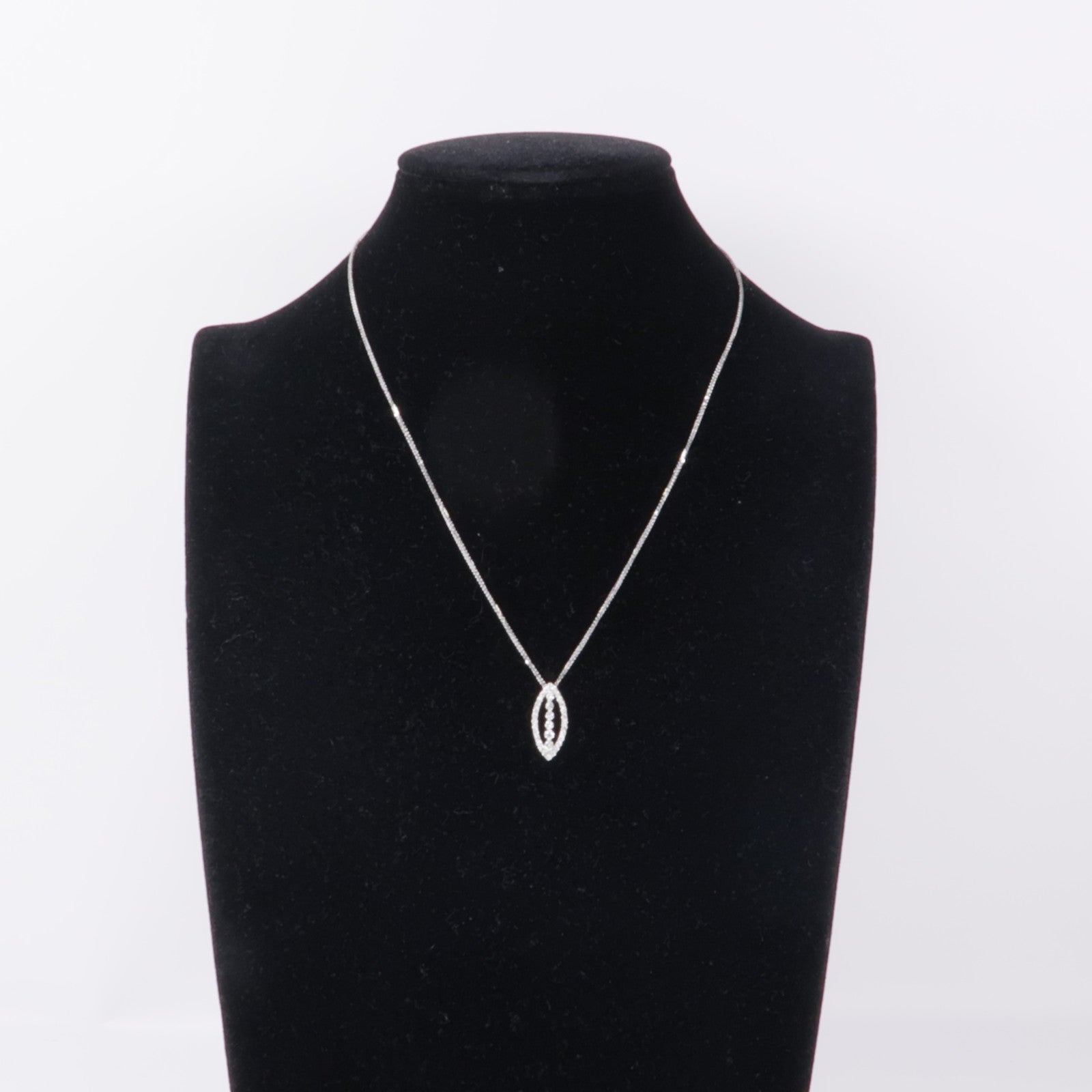JEWELRY 【激減優惠】18K白金Diamond Necklace鑽石項鍊