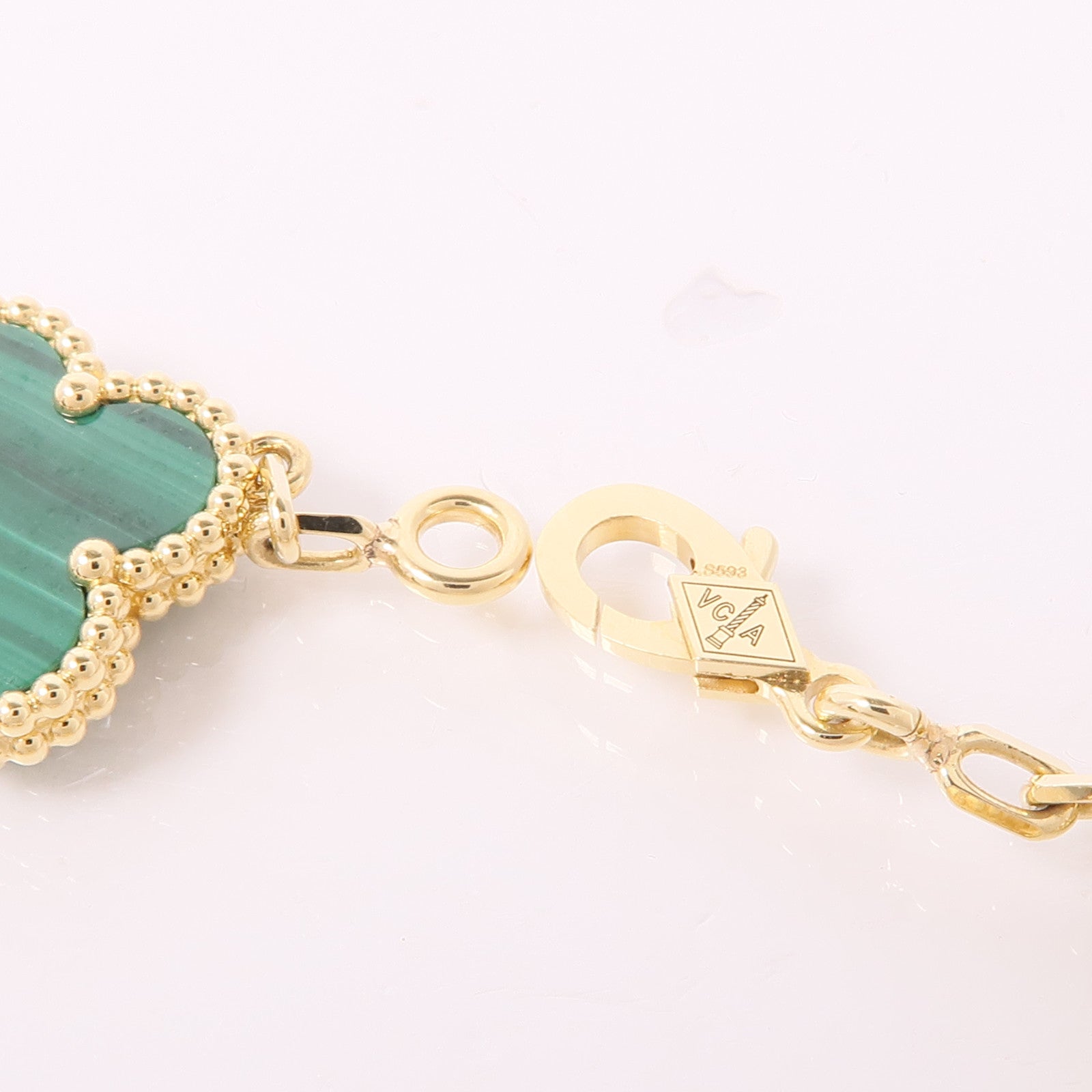 Van Cleef & Arpels 【激減優惠】18K黃金Vintage Alhambra Bracelet鑽石手鏈