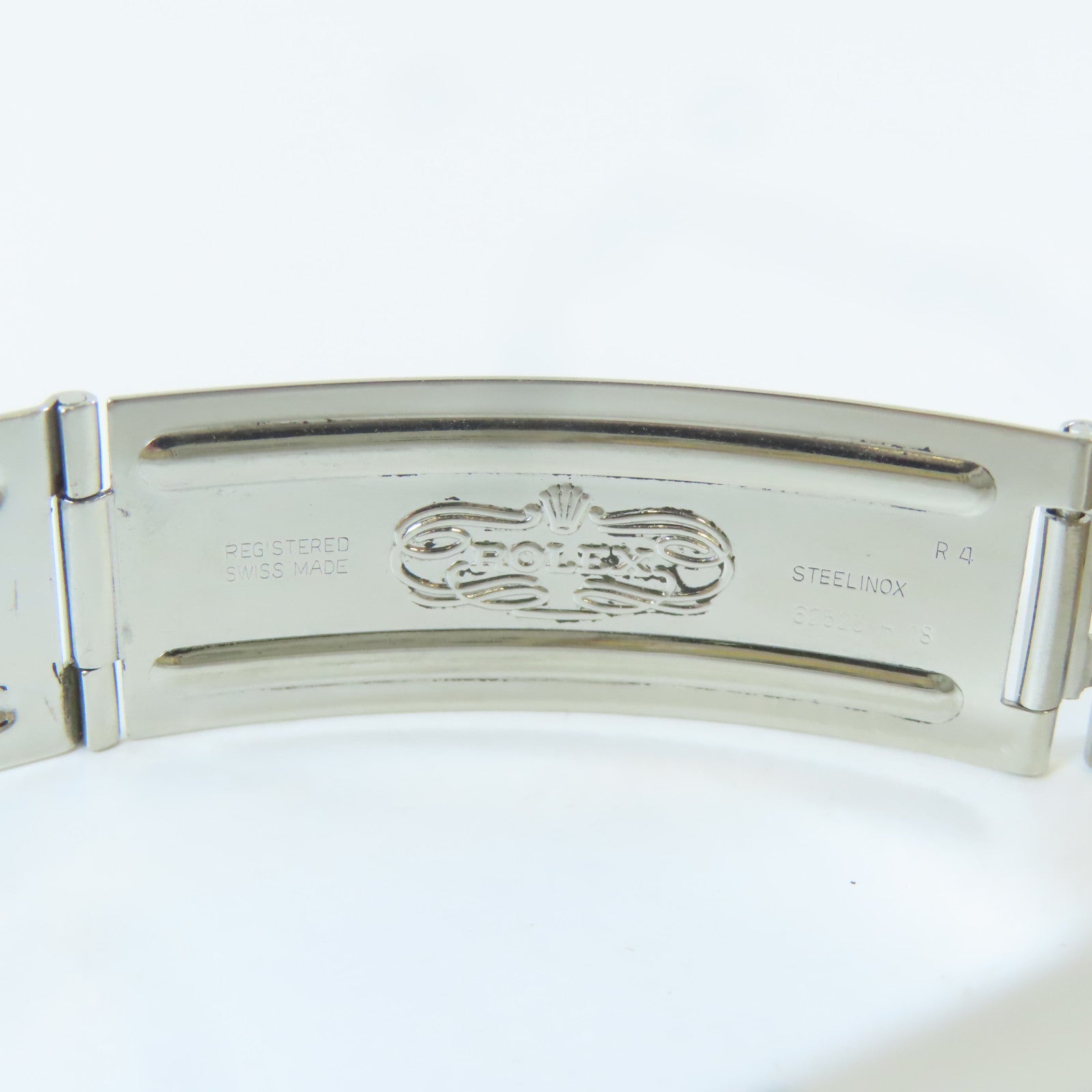 ROLEX Datejust18K黃金/不鏽鋼手錶自動機芯藍色#18cm