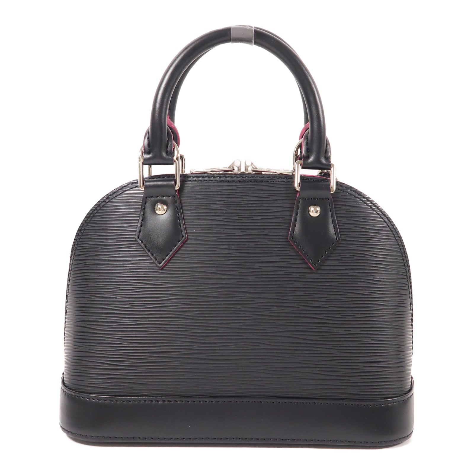 LOUIS VUITTON Epi Alma BB銀扣手挽肩背兩用袋