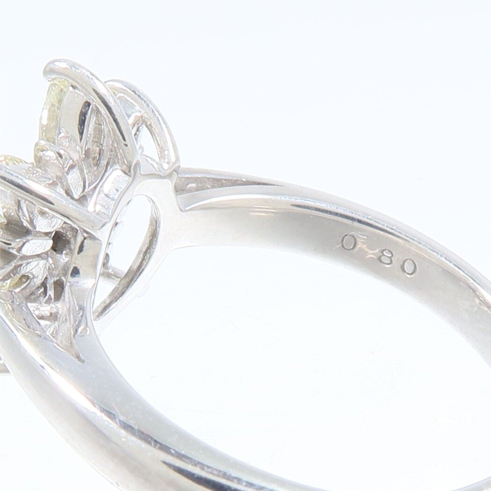JEWELRY 18K白金Diamond Ring鑽石戒指