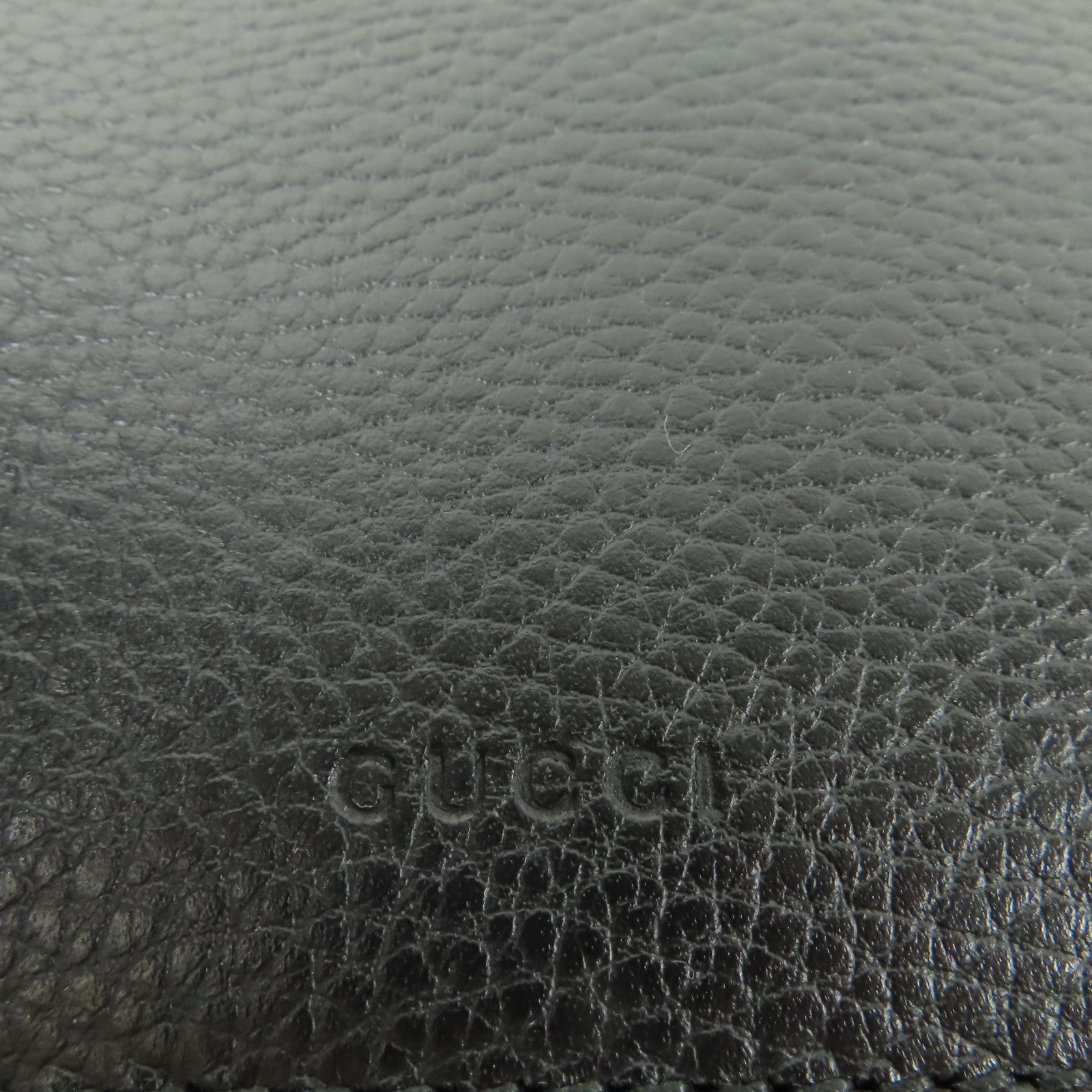 GUCCI GG SHW Dionysus Chain Shoulder Bag Calfskin Leather Black