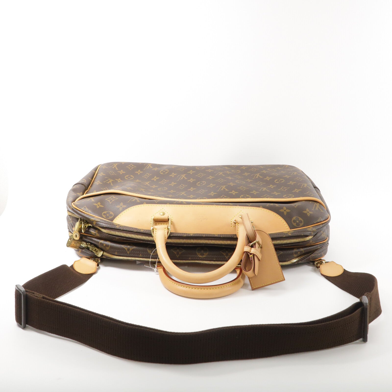 LOUIS VUITTON Monogram Alize 24H手挽肩背兩用袋