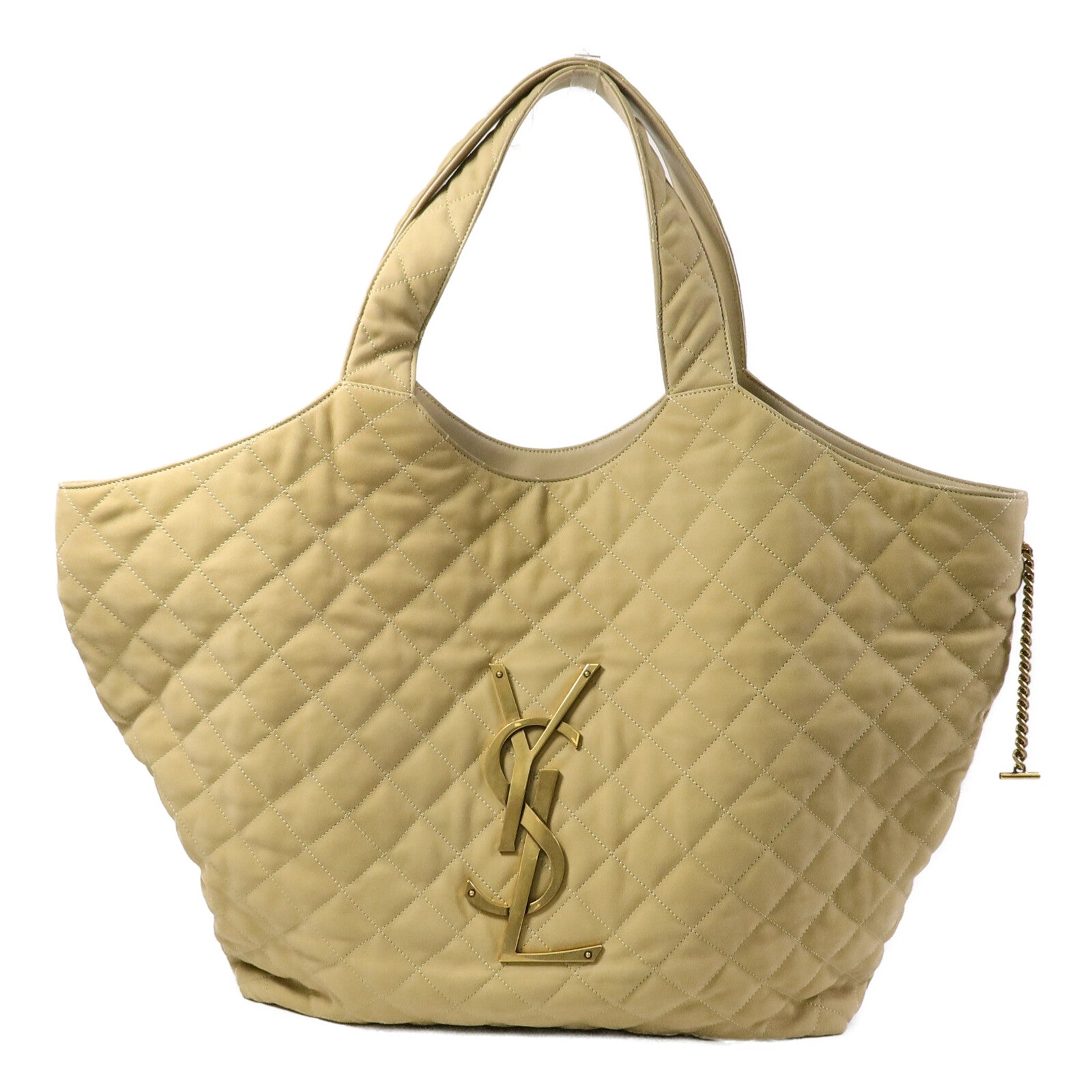 SAINT LAURENT 麂皮/羊皮皮革ICare Maxi Tote手挽袋
