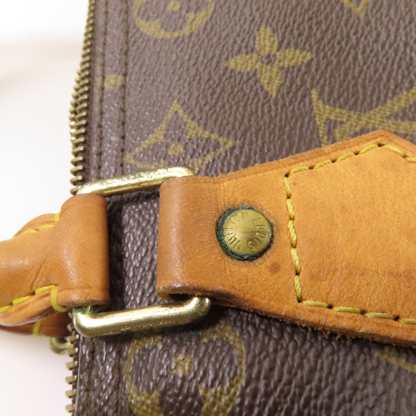 LOUIS VUITTON LV GHW Speedy 30 Handbag Boston Bag M41526 Monogram Brown