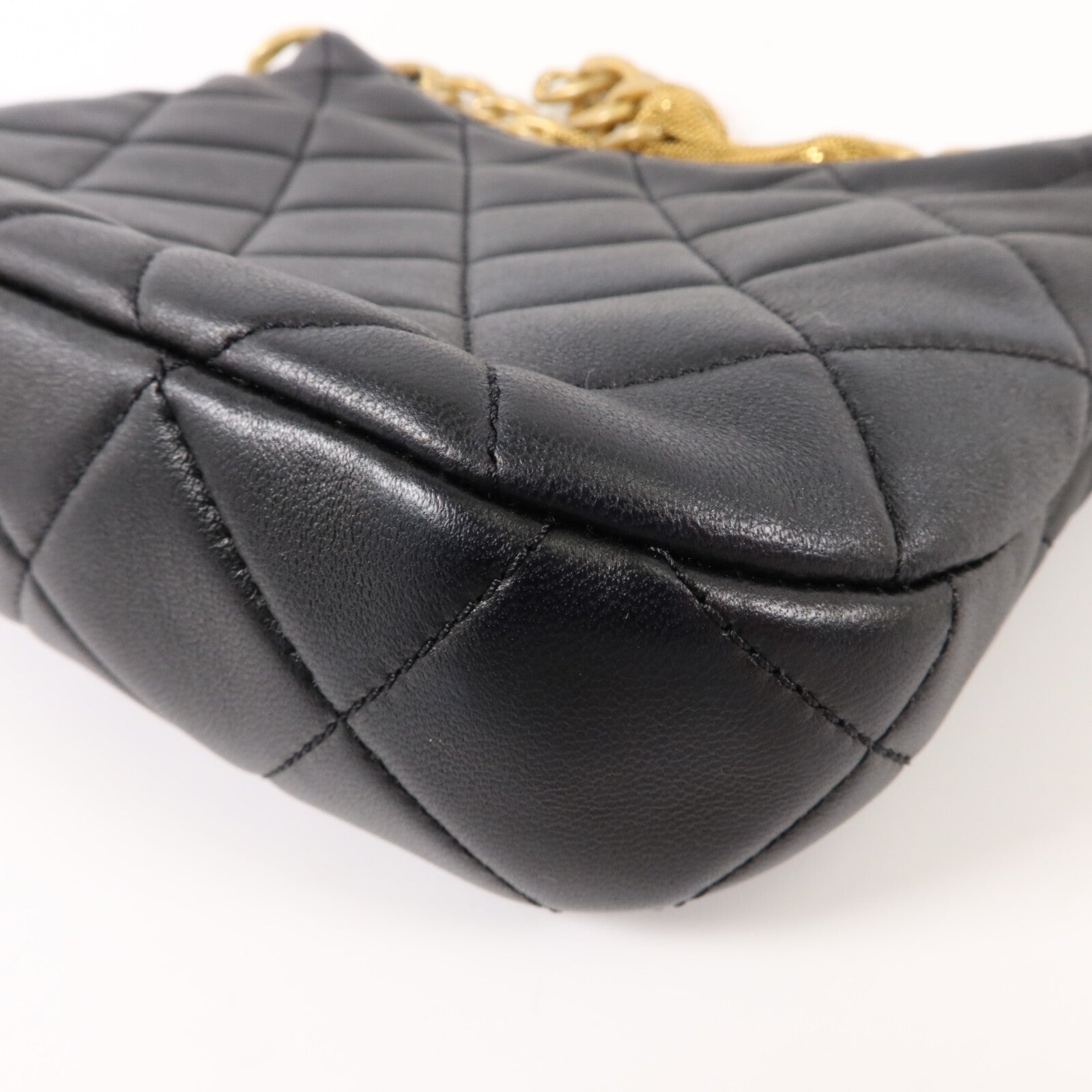 CHANEL 羊皮皮革Chain Shoulder鏈帶肩背袋