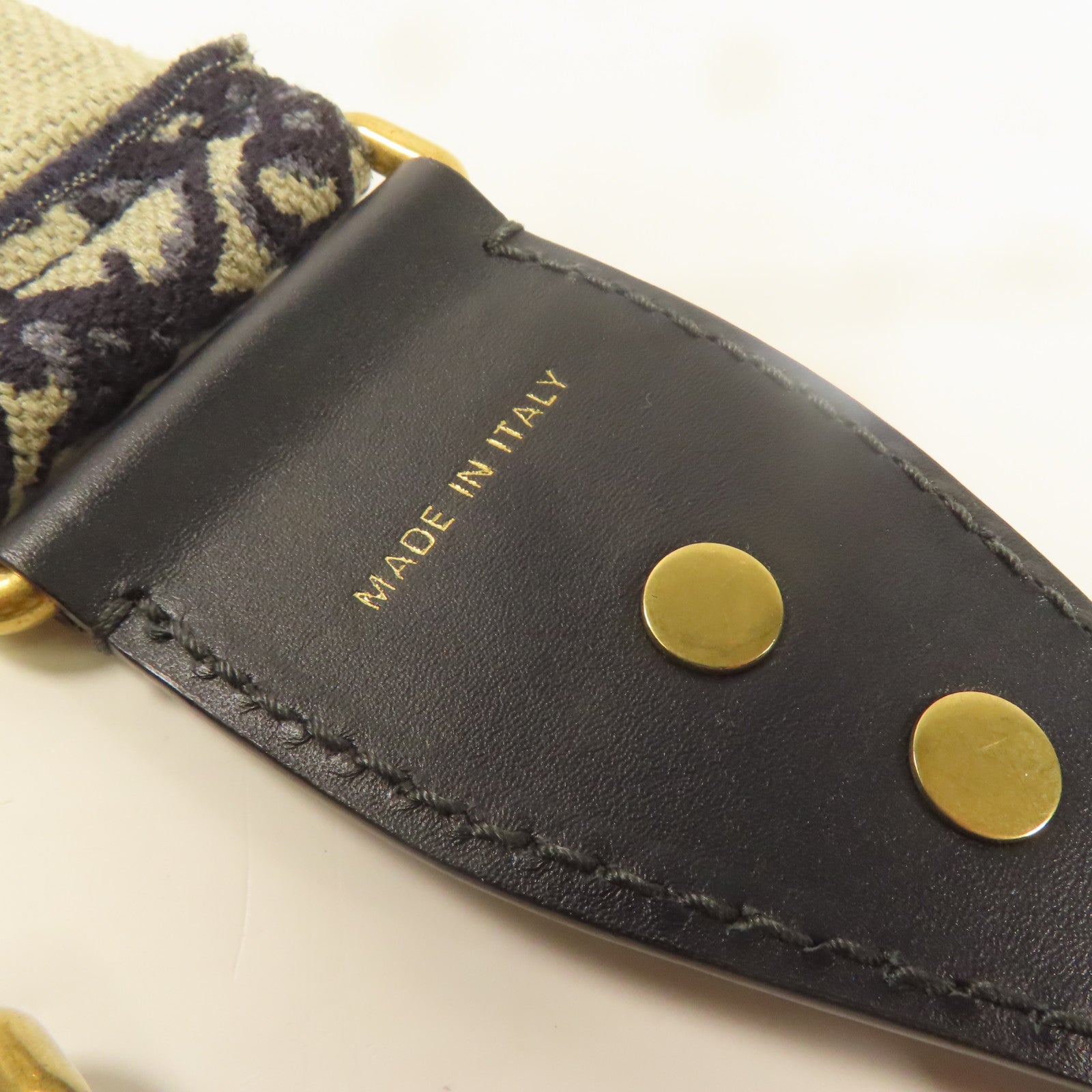 Dior 帆布/金屬Shoulder Strap金扣肩背帶