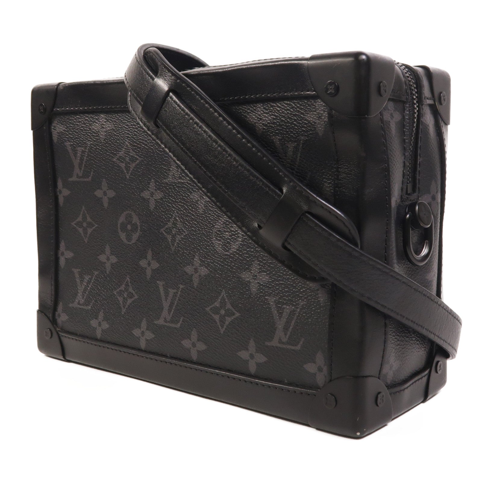 LOUIS VUITTON Monogram Eclipse Soft Trunk肩背袋