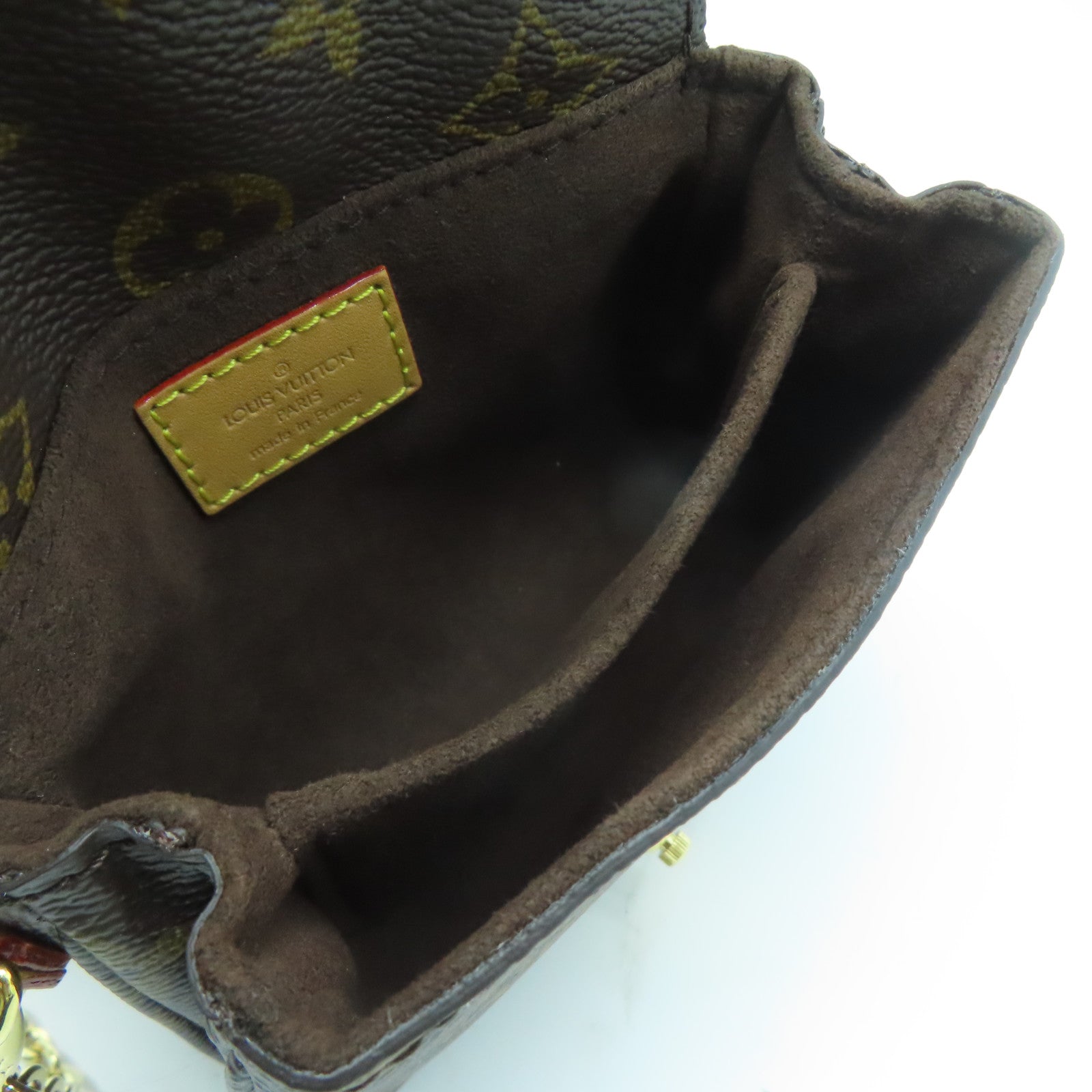 LOUIS VUITTON 【激減優惠】Monogram Micro Metis金扣肩背袋啡色