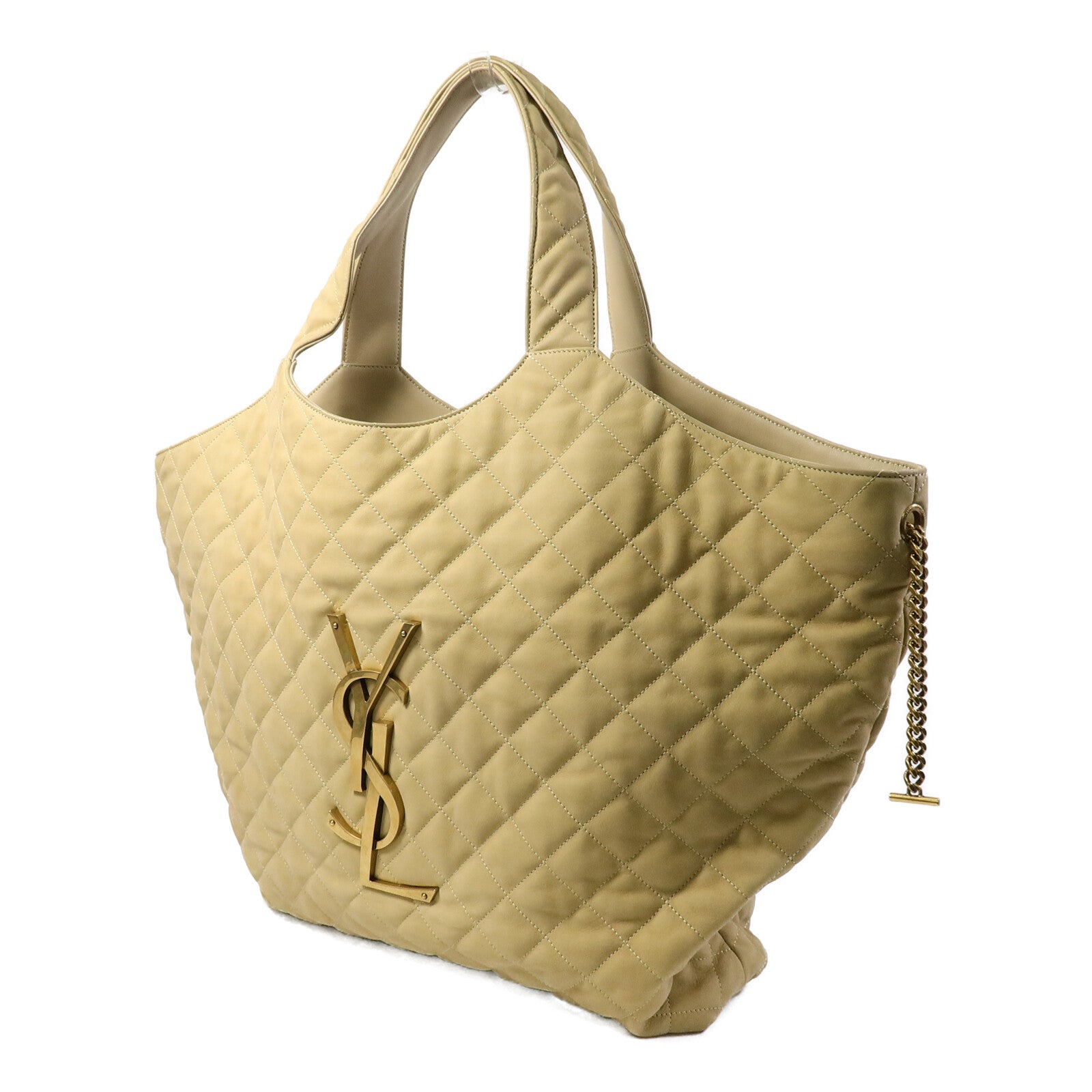 SAINT LAURENT 麂皮/羊皮皮革ICare Maxi Tote手挽袋