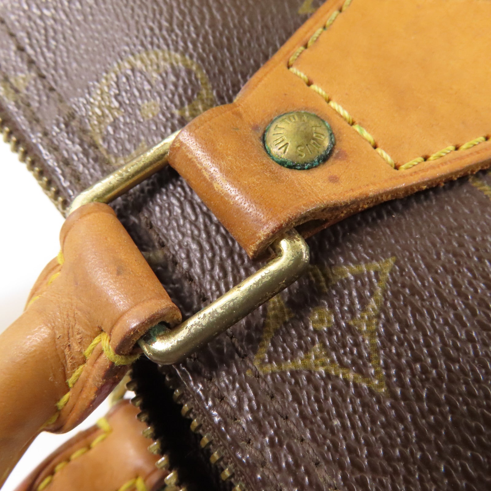 LOUIS VUITTON LV GHW Speedy 30 Handbag Boston Bag M41526 Monogram Brown