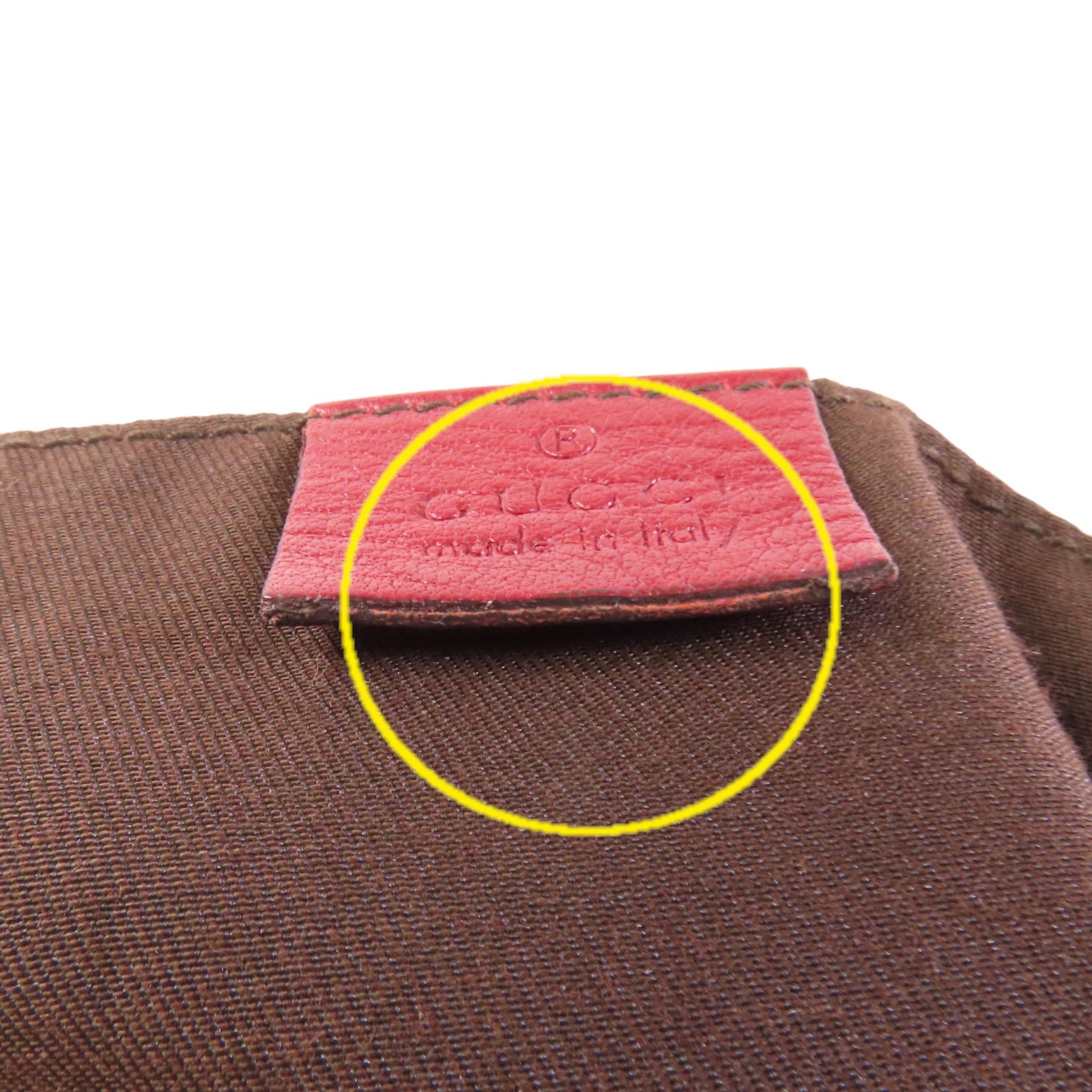 GUCCI GG帆布/蛇皮Trophy金扣手挽袋