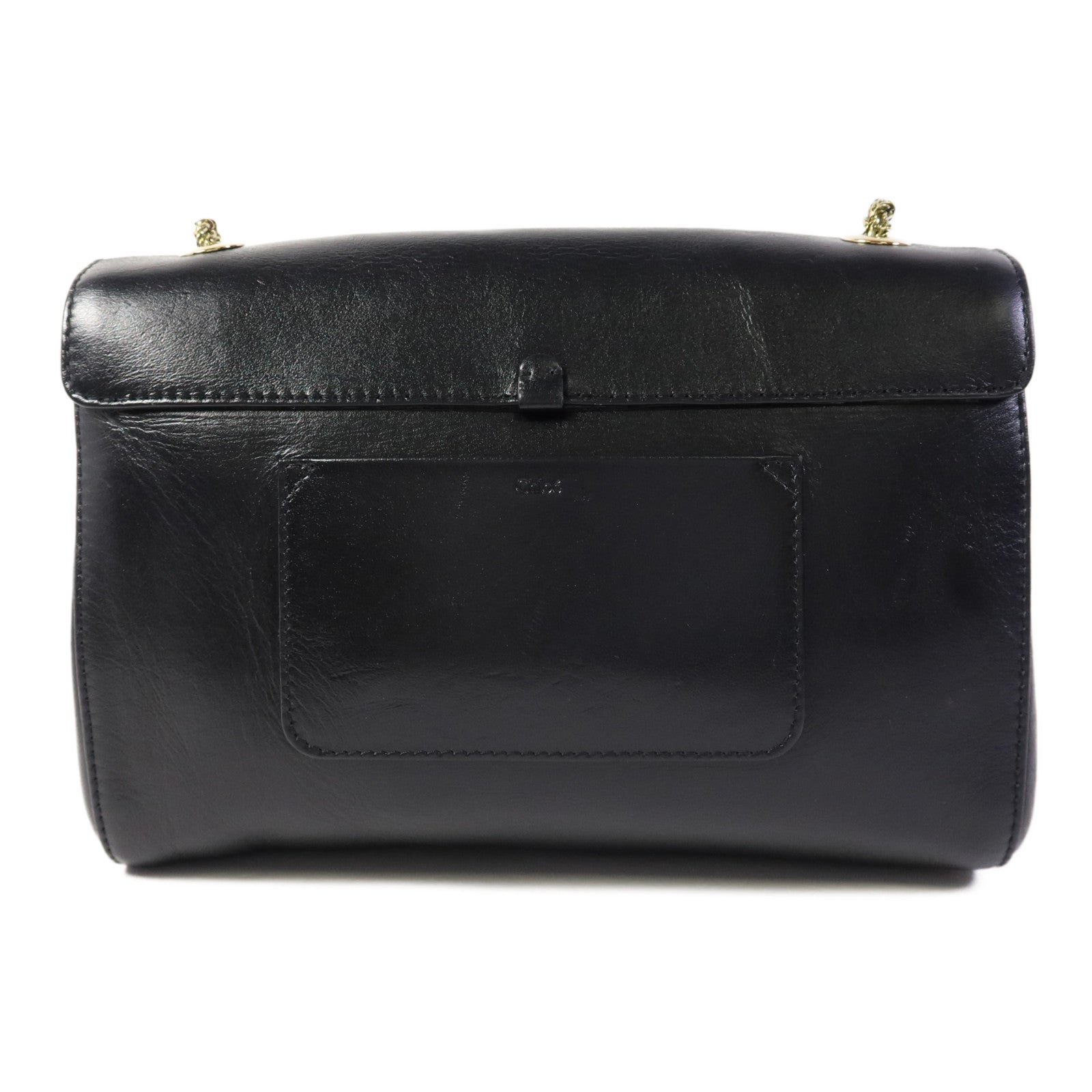 Chloe 牛皮皮革Shoulder Bag金扣鏈帶肩背袋