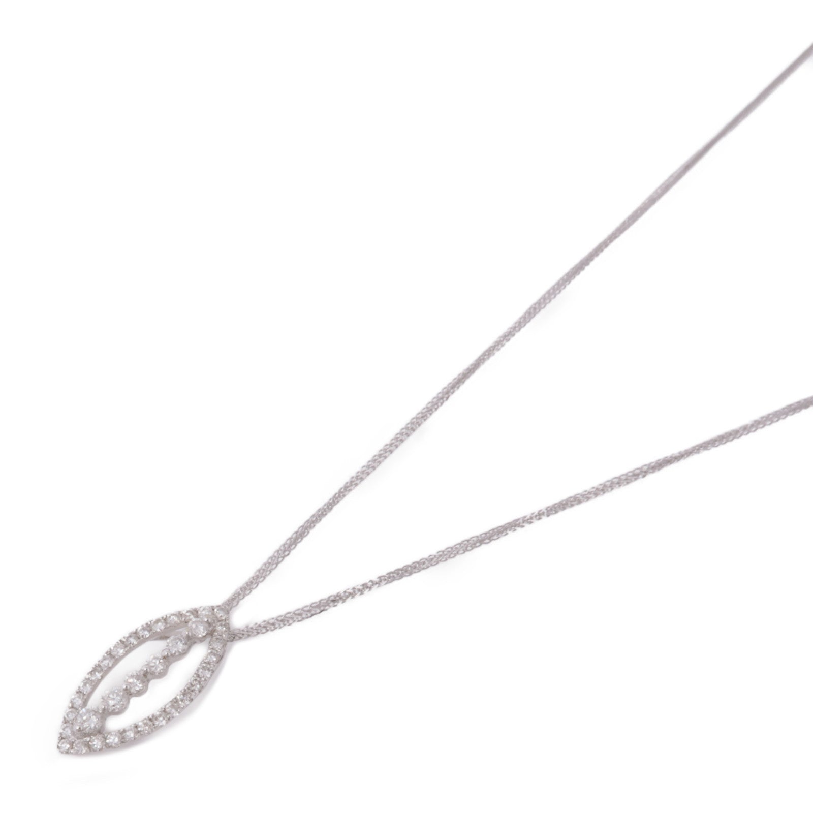 JEWELRY 【激減優惠】18K白金Diamond Necklace鑽石項鍊