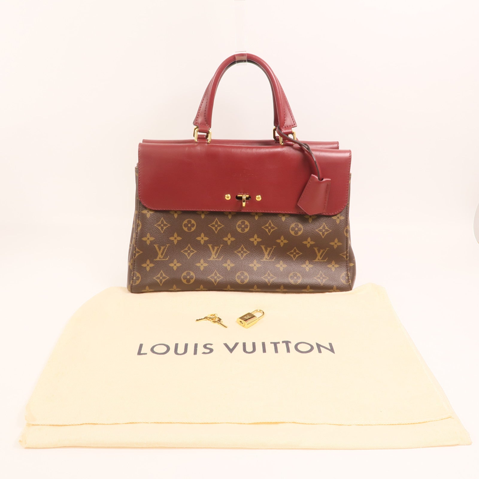 LOUIS VUITTON Monogram Venus金扣肩背袋