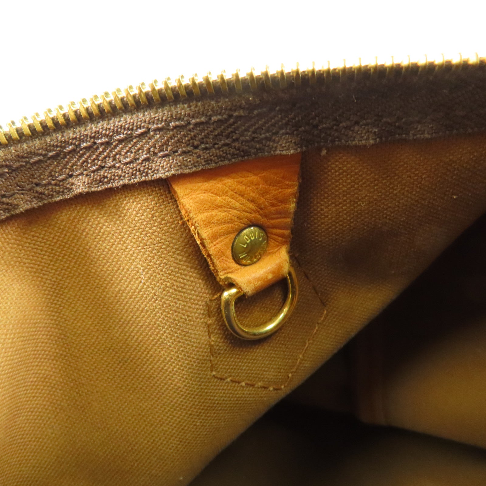 LOUIS VUITTON LV GHW Speedy 30 Handbag Boston Bag M41526 Monogram Brown