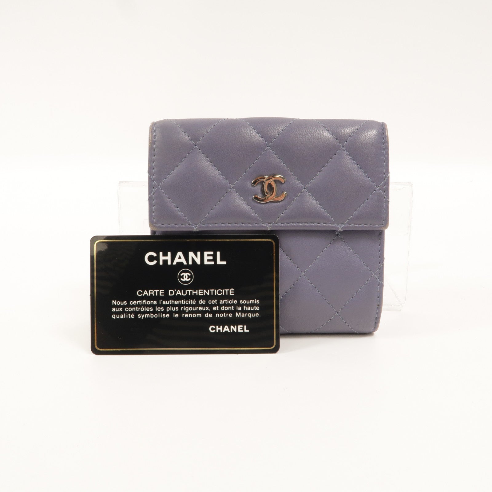 CHANEL 羊皮皮革Classic Small Flap Wallet錢包