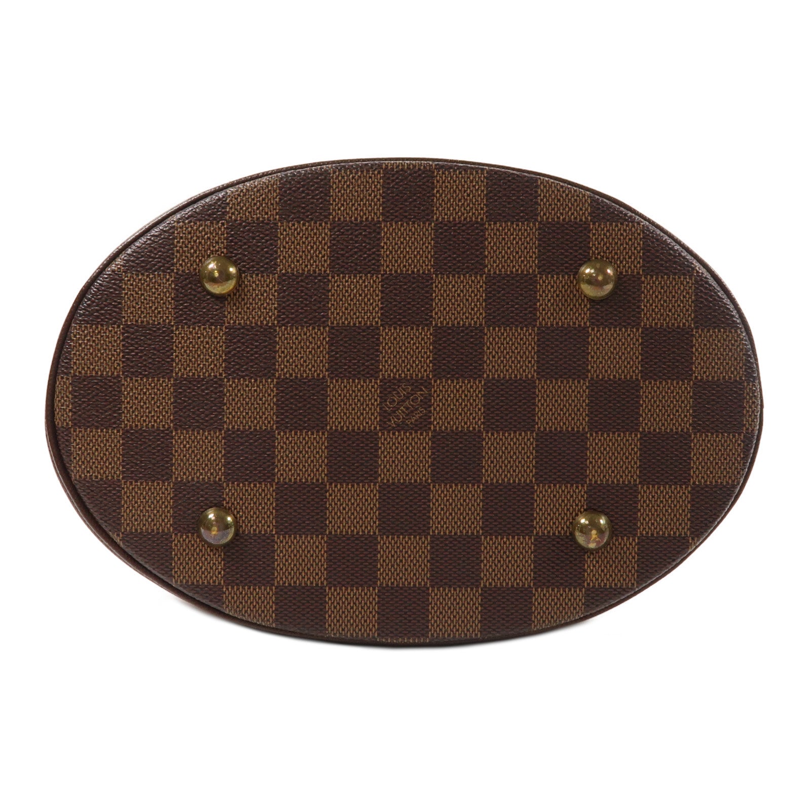 LOUIS VUITTON Damier Marais Bucket金扣肩背袋