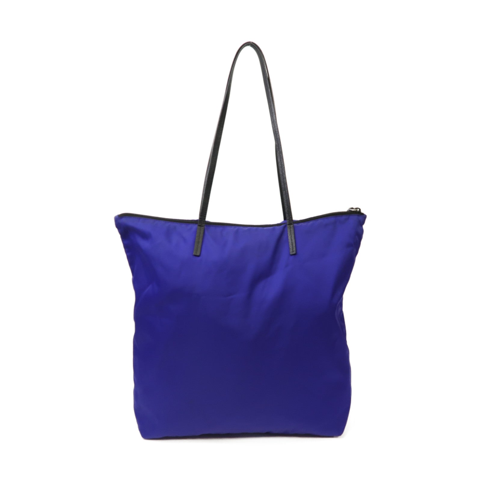 PRADA 【激減優惠】尼龍Shoulder Bag銀扣肩背袋藍色