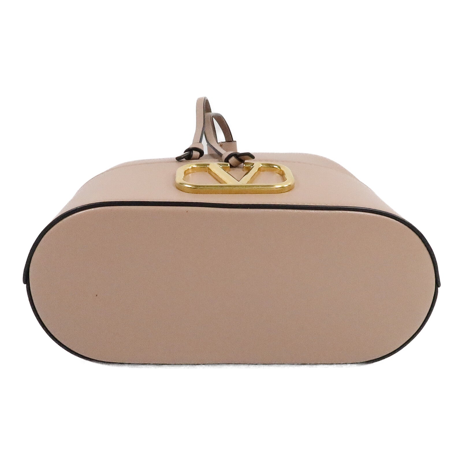 Valentino Nappa皮革VLogo Signature Bucket Bag鏈帶肩背袋