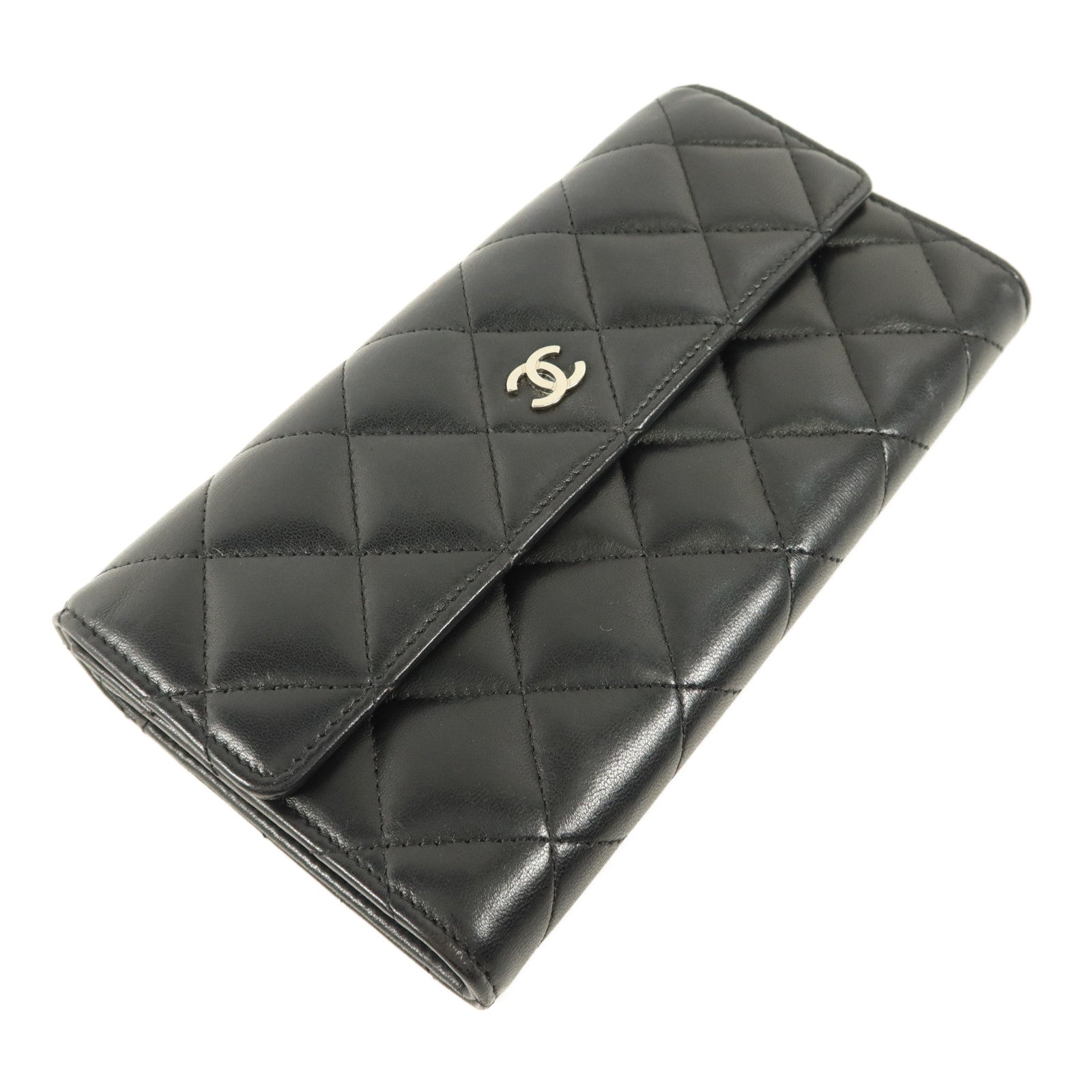 CHANEL 羊皮皮革Bifold Wallet長錢包