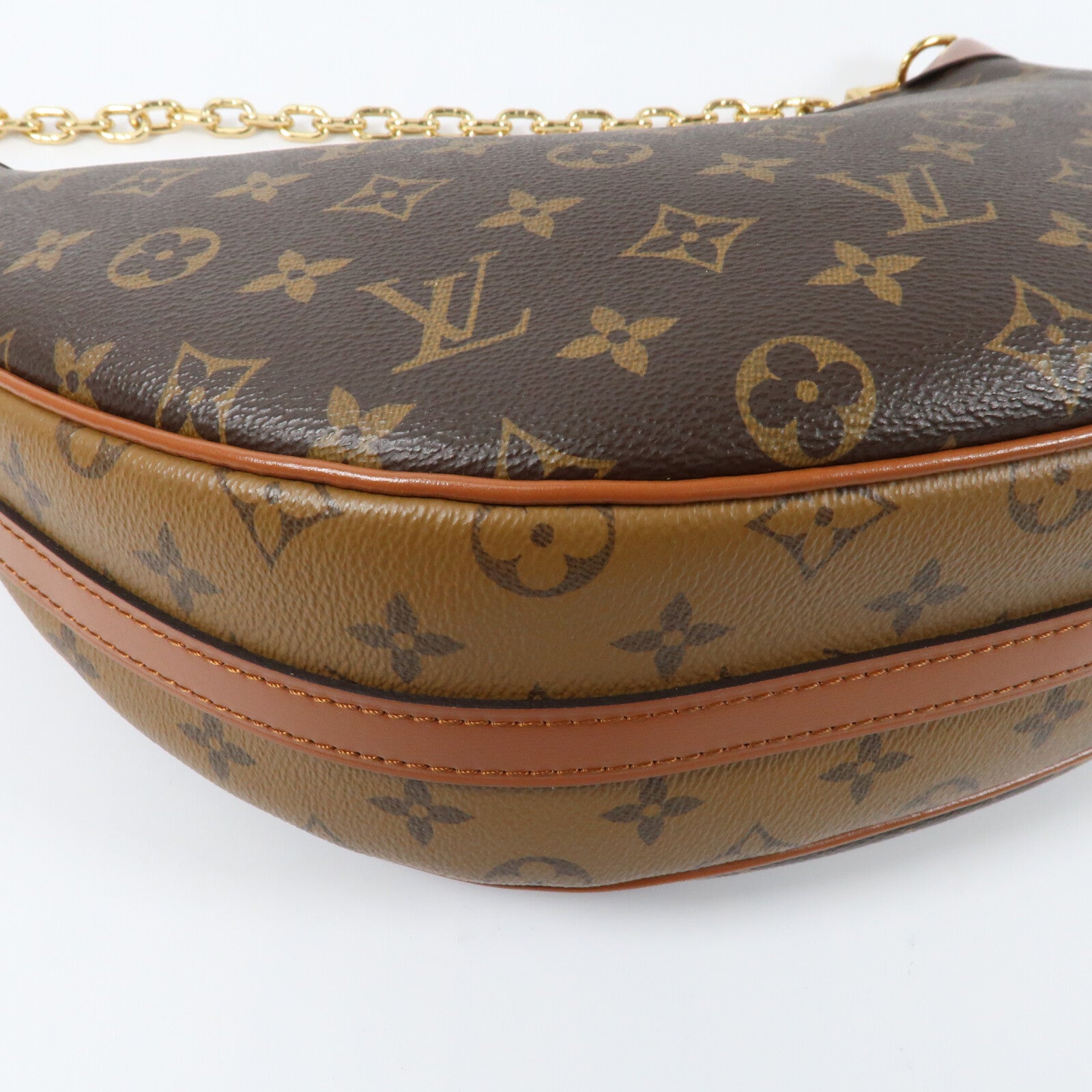 LOUIS VUITTON Monogram Loop Hobo金扣手挽肩背兩用袋
